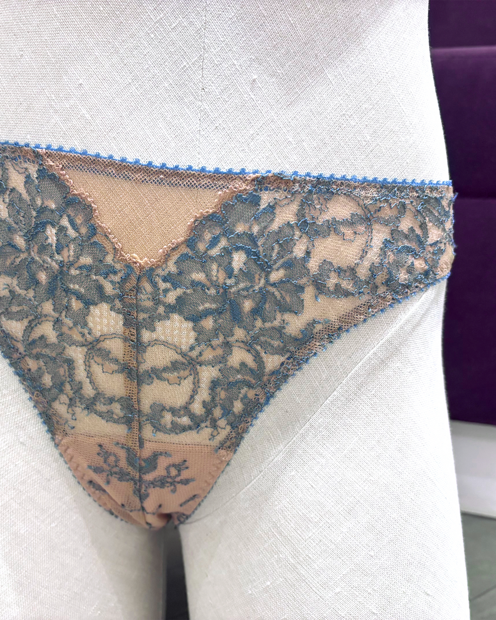 Journelle Chloe Thong in blue