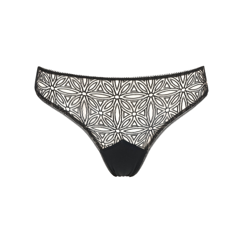 HUIT Infini Tanga in black | huit-lingerie