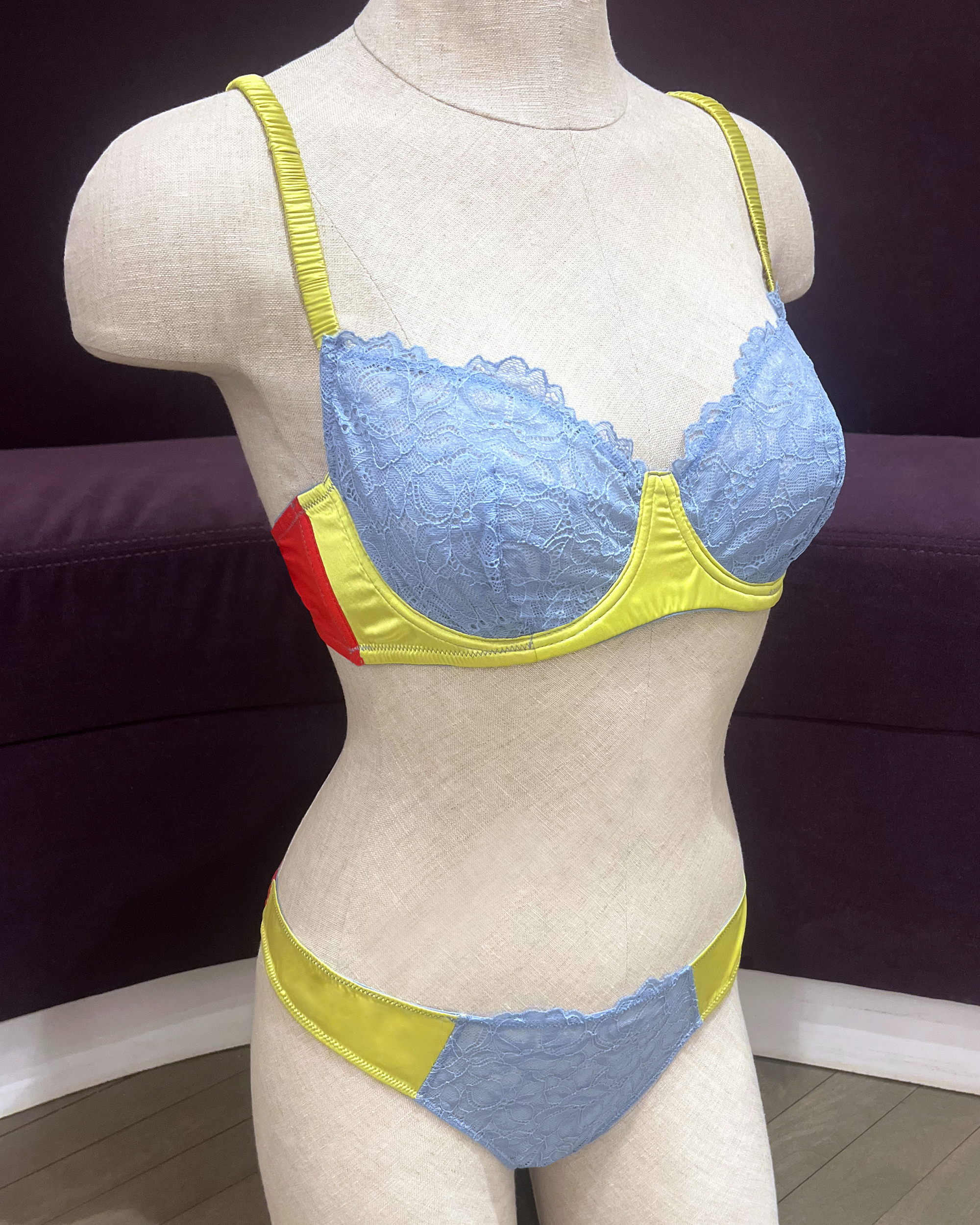Journelle Lexi Demi Bra in blue