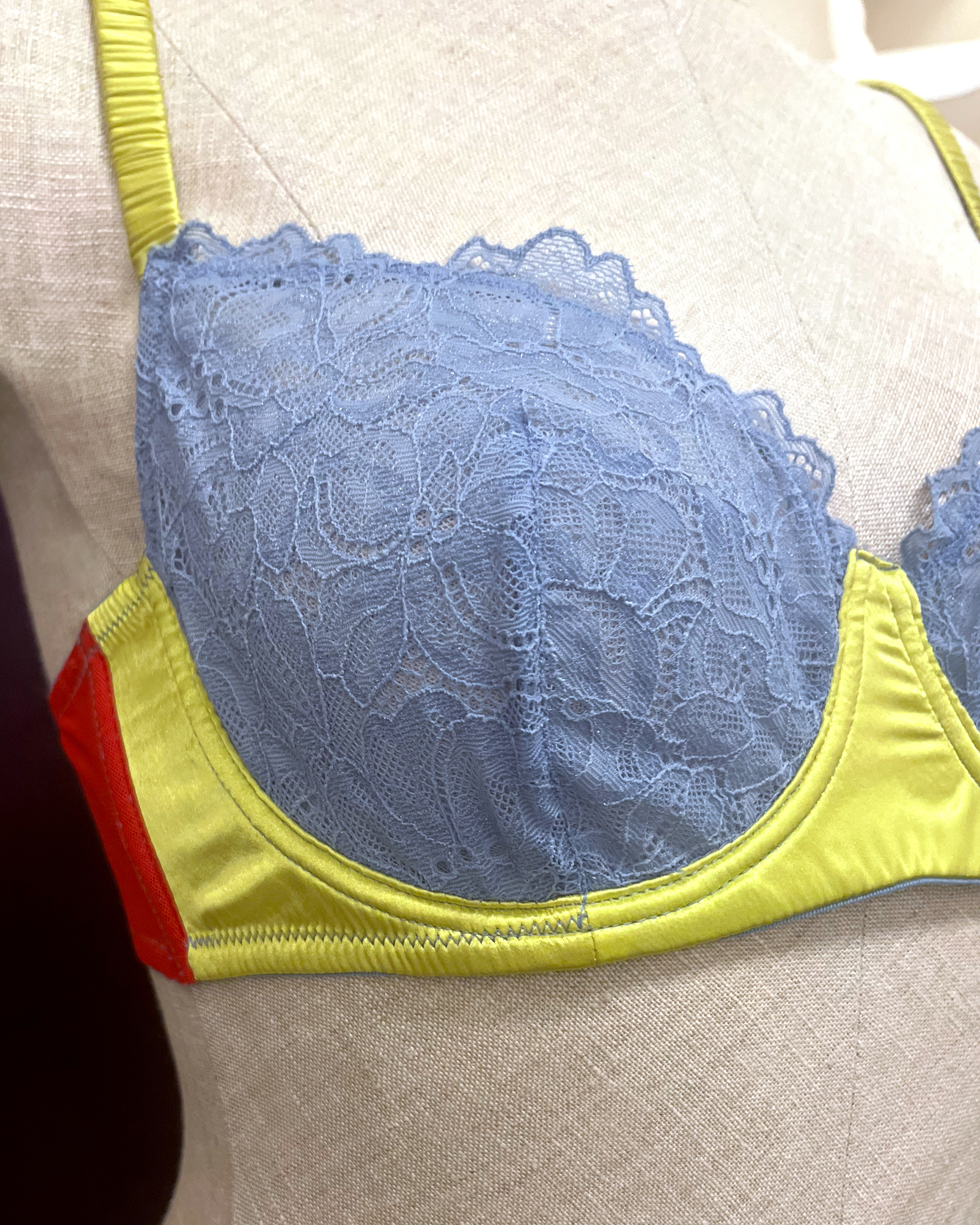 Journelle Lexi Demi Bra in blue