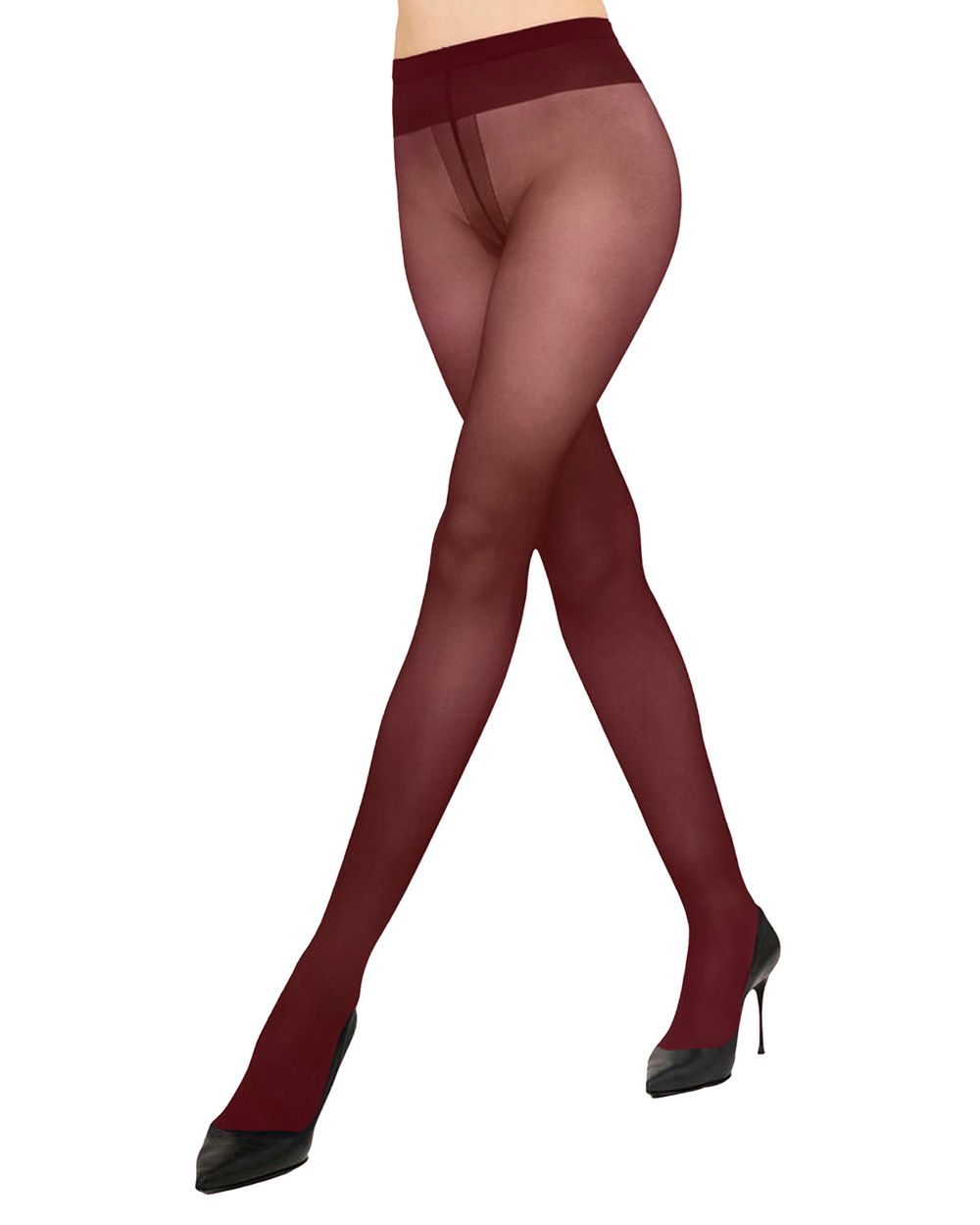 Wolford Individual 20 Tights in red