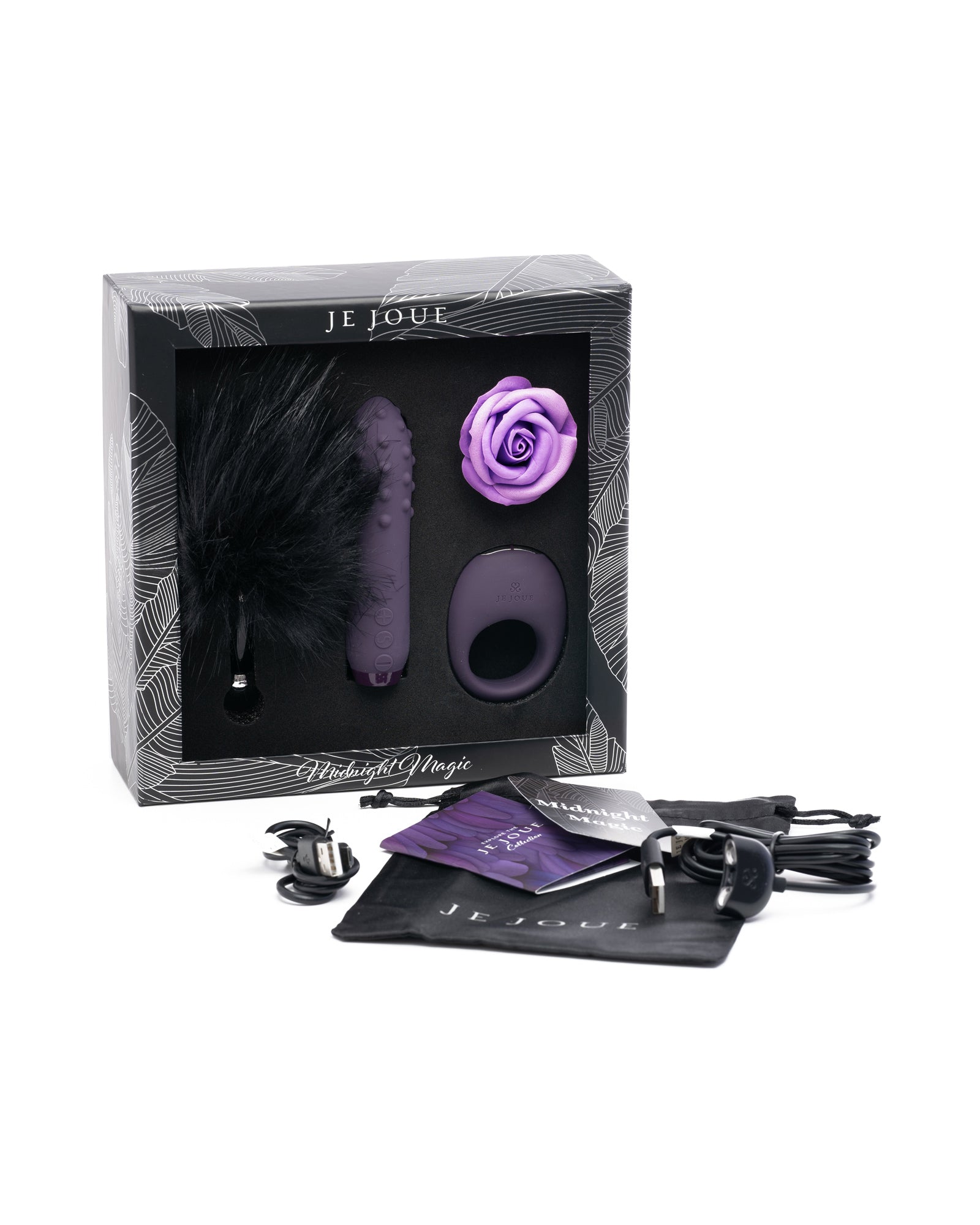 Je Joue Midnight Magic Couples Kit in black