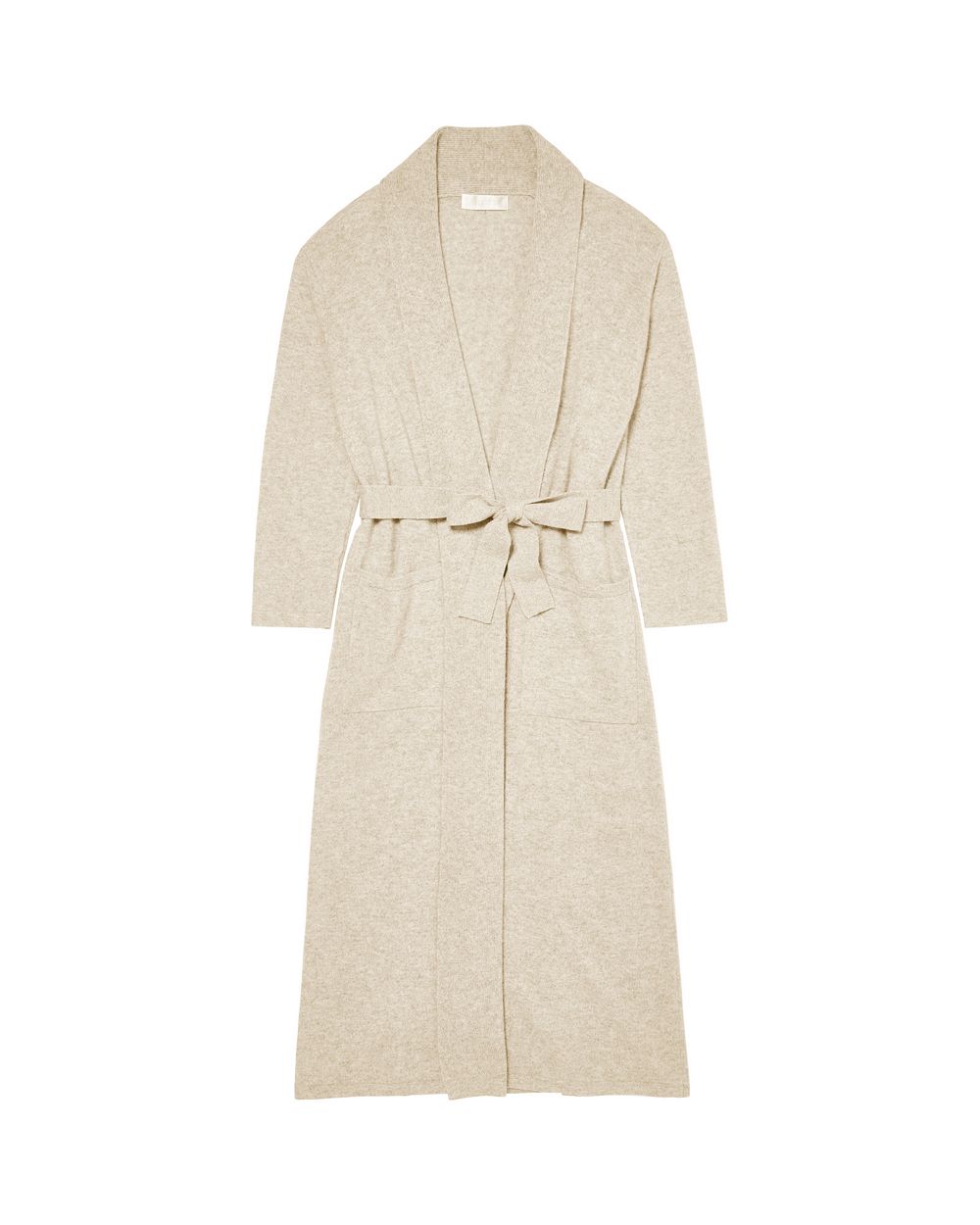 Arlotta Classic Collection Long Cashmere Robe in beige