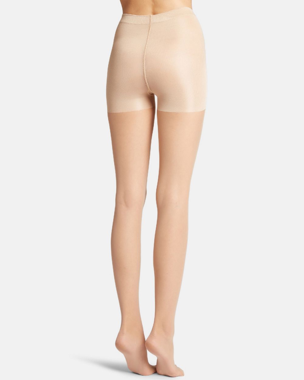 Wolford Individual 10 Soft Control Top Tights in beige