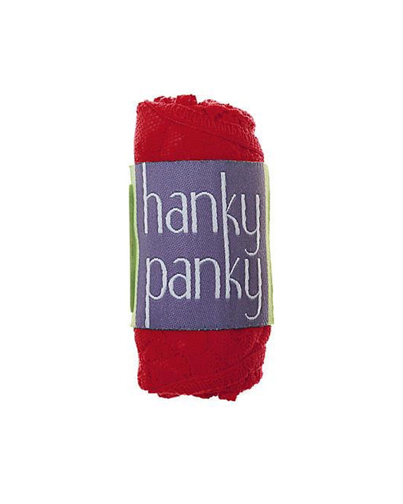 Hanky Panky Signature Lace Low-Rise Thong (Rolled) in red