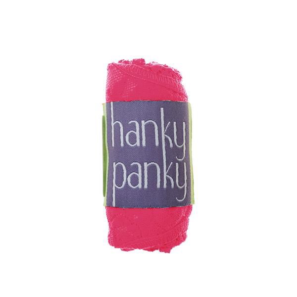 Hanky Panky Signature Lace Low-Rise Thong (Rolled) in pink