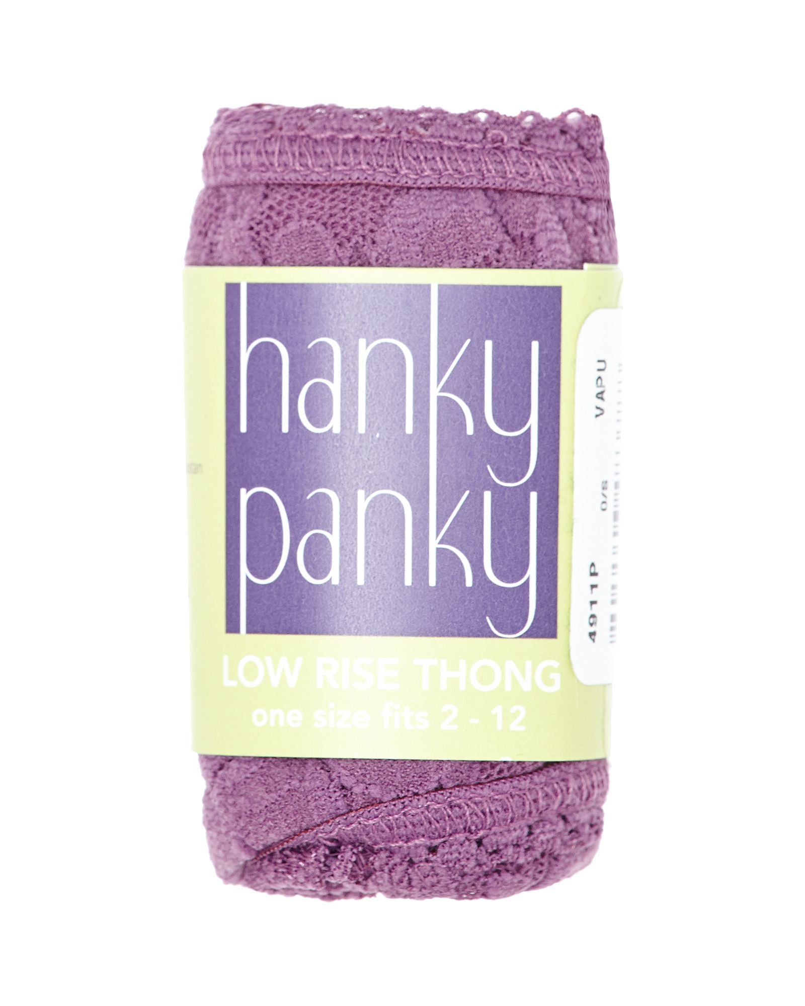Hanky Panky Signature Lace Low-Rise Thong (Rolled)