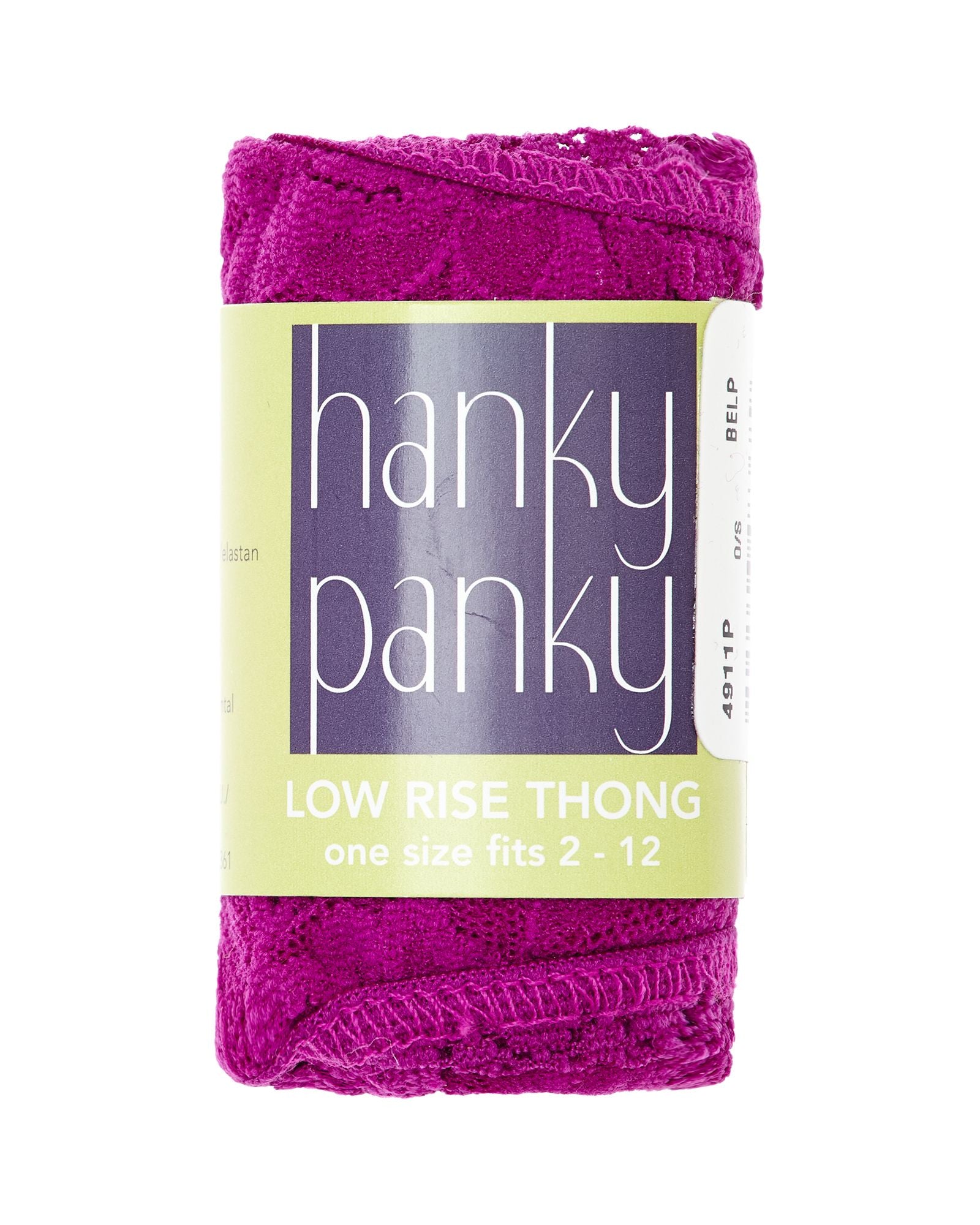 Hanky Panky Signature Lace Low-Rise Thong (Rolled)