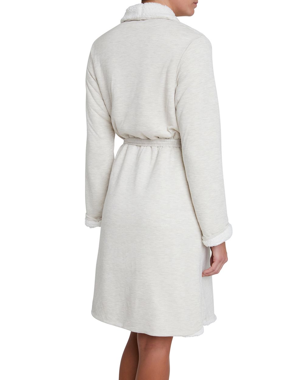 Eberjey Alpine Chic Classic Robe in gray