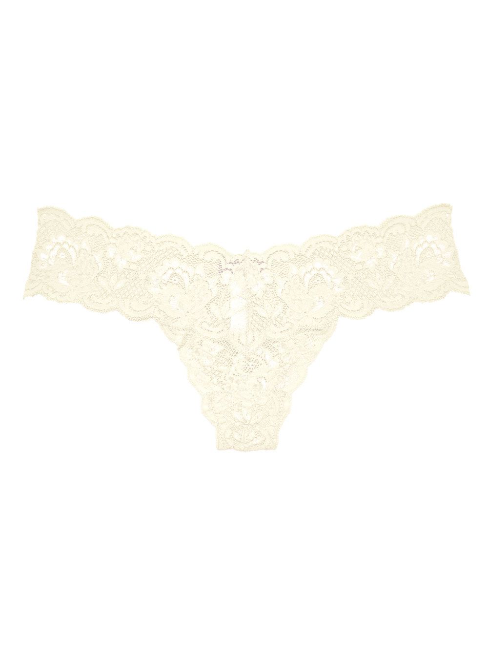 Cosabella Never Say Never Cutie Low Rise Thong in white