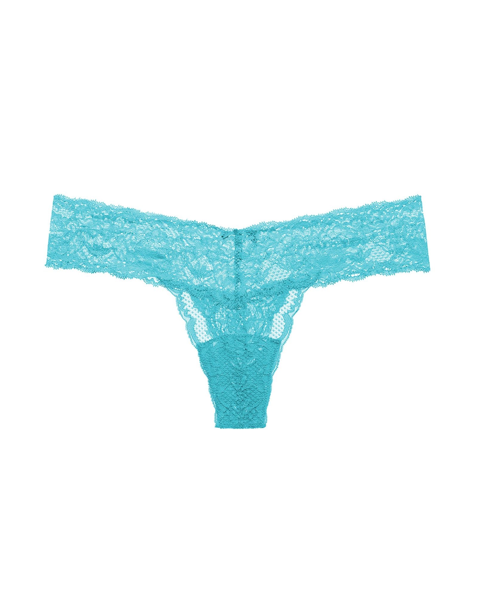 Cosabella Never Say Never Cutie Low Rise Thong in blue