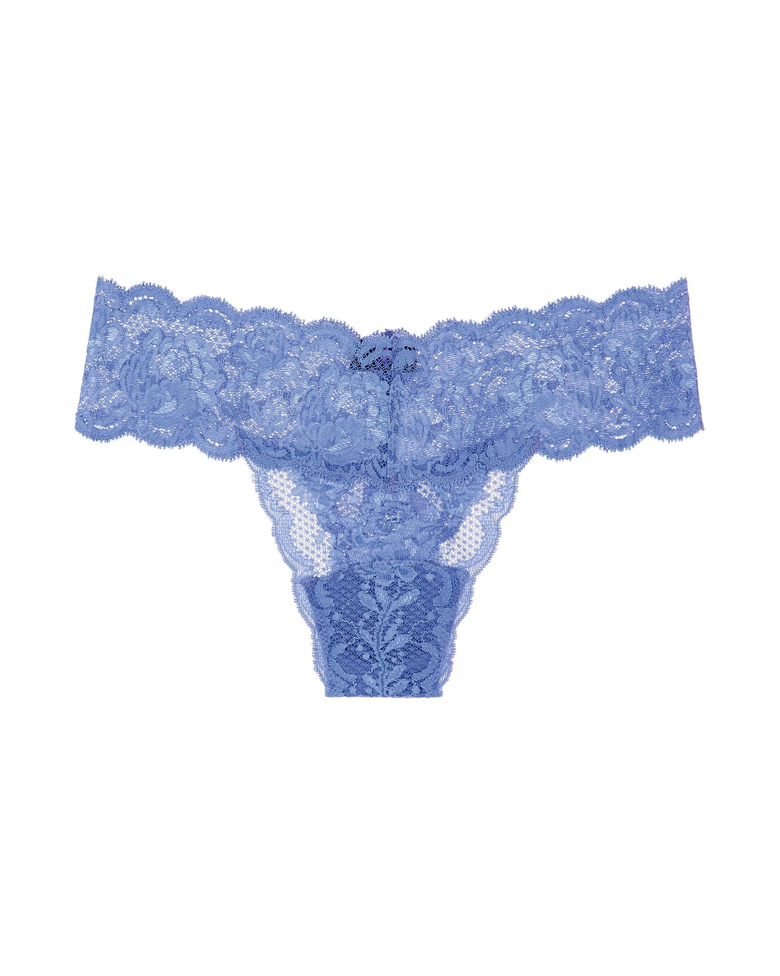 Cosabella Never Say Never Cutie Low Rise Thong in blue