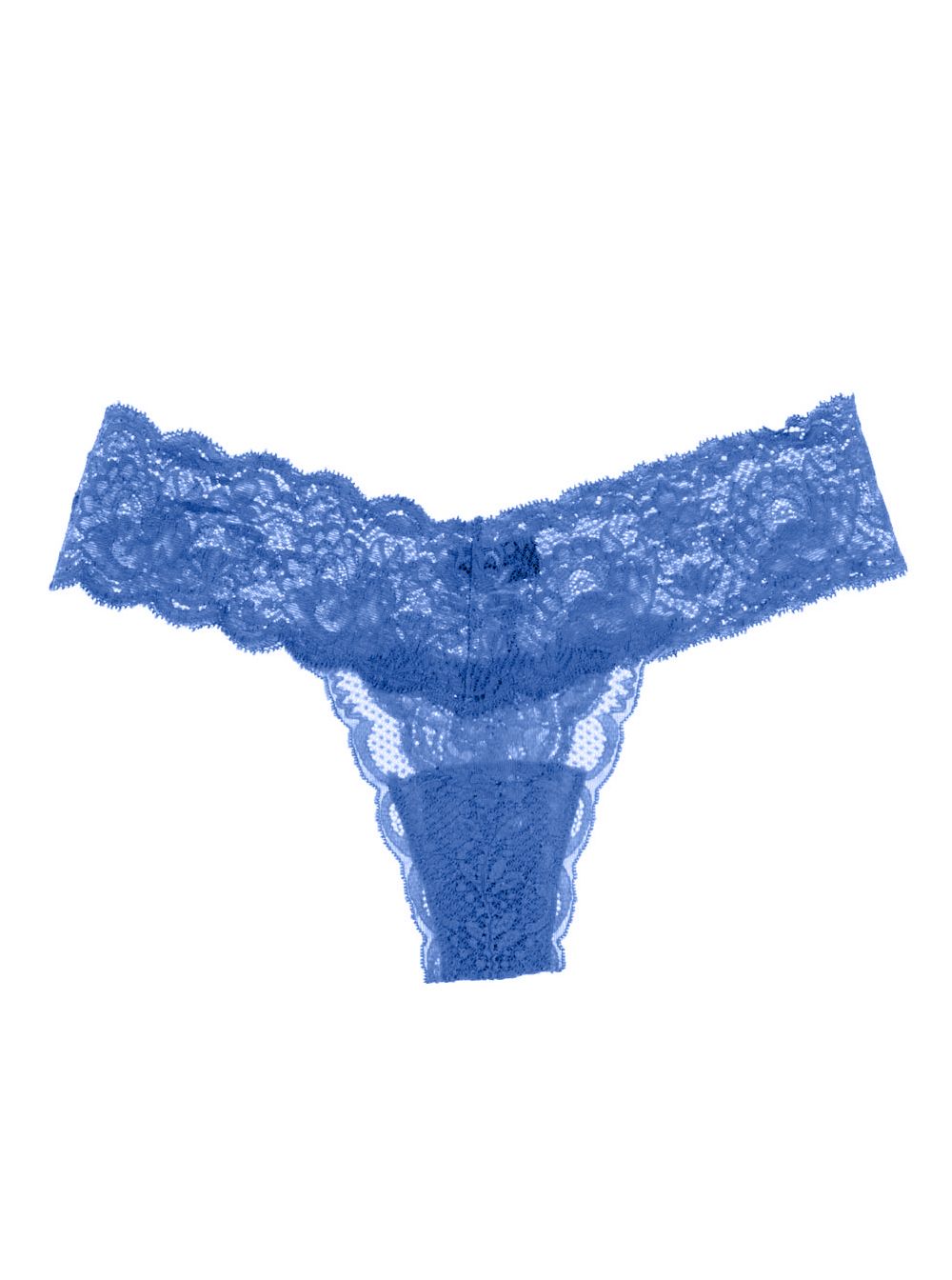 Cosabella Never Say Never Cutie Low Rise Thong in blue
