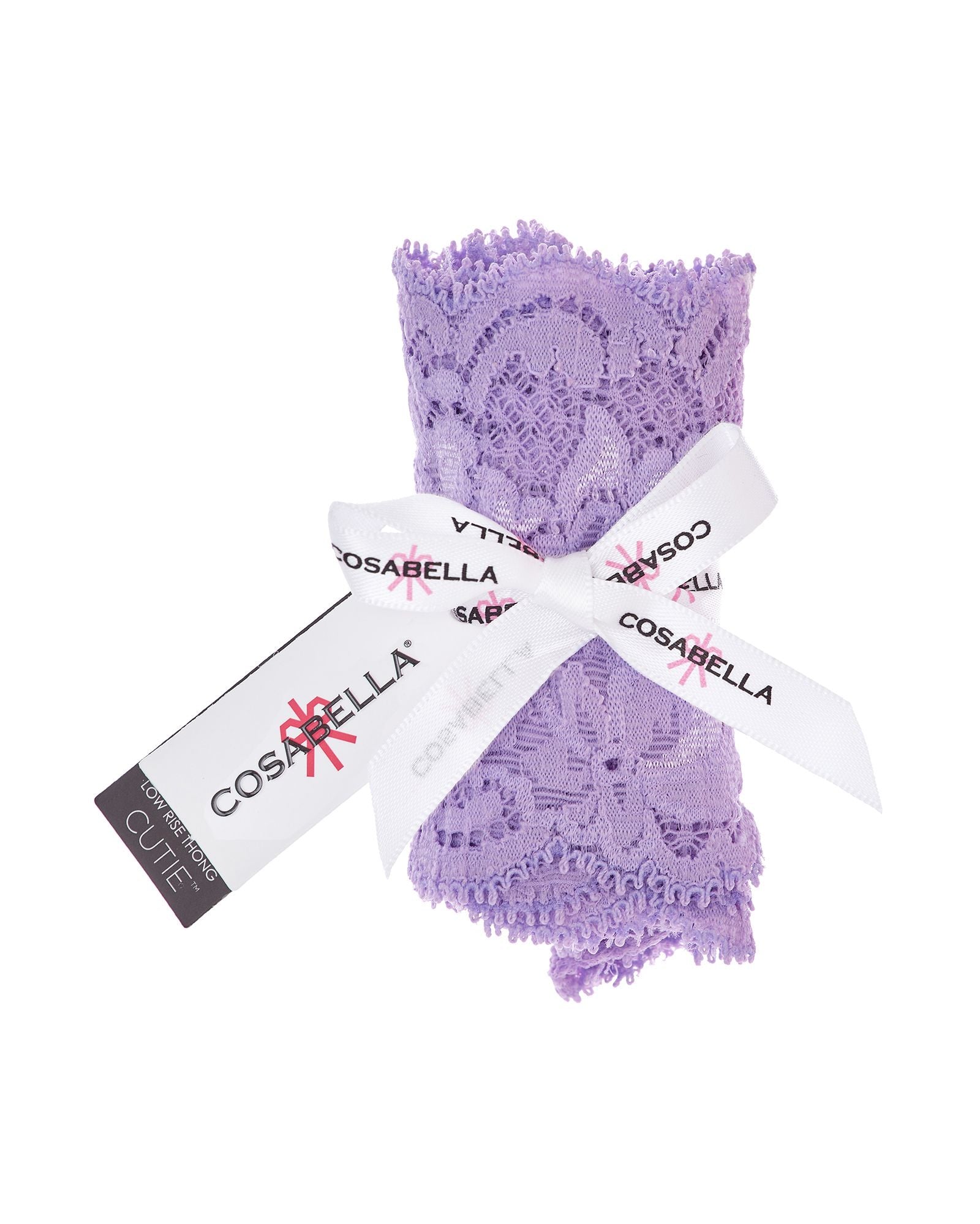 Cosabella Never Say Never Cutie Low Rise Thong in purple