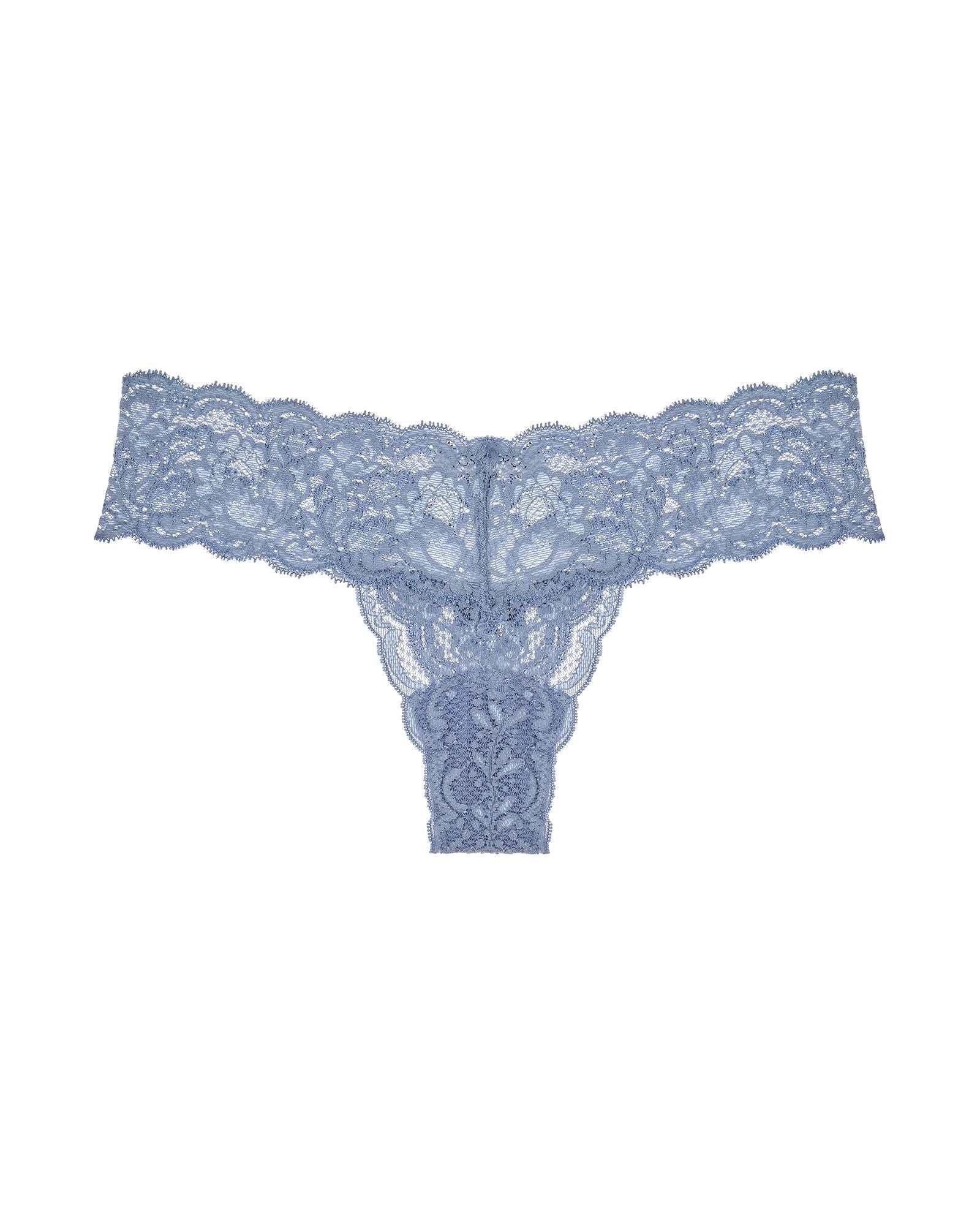 Cosabella Never Say Never Cutie Low Rise Thong in blue