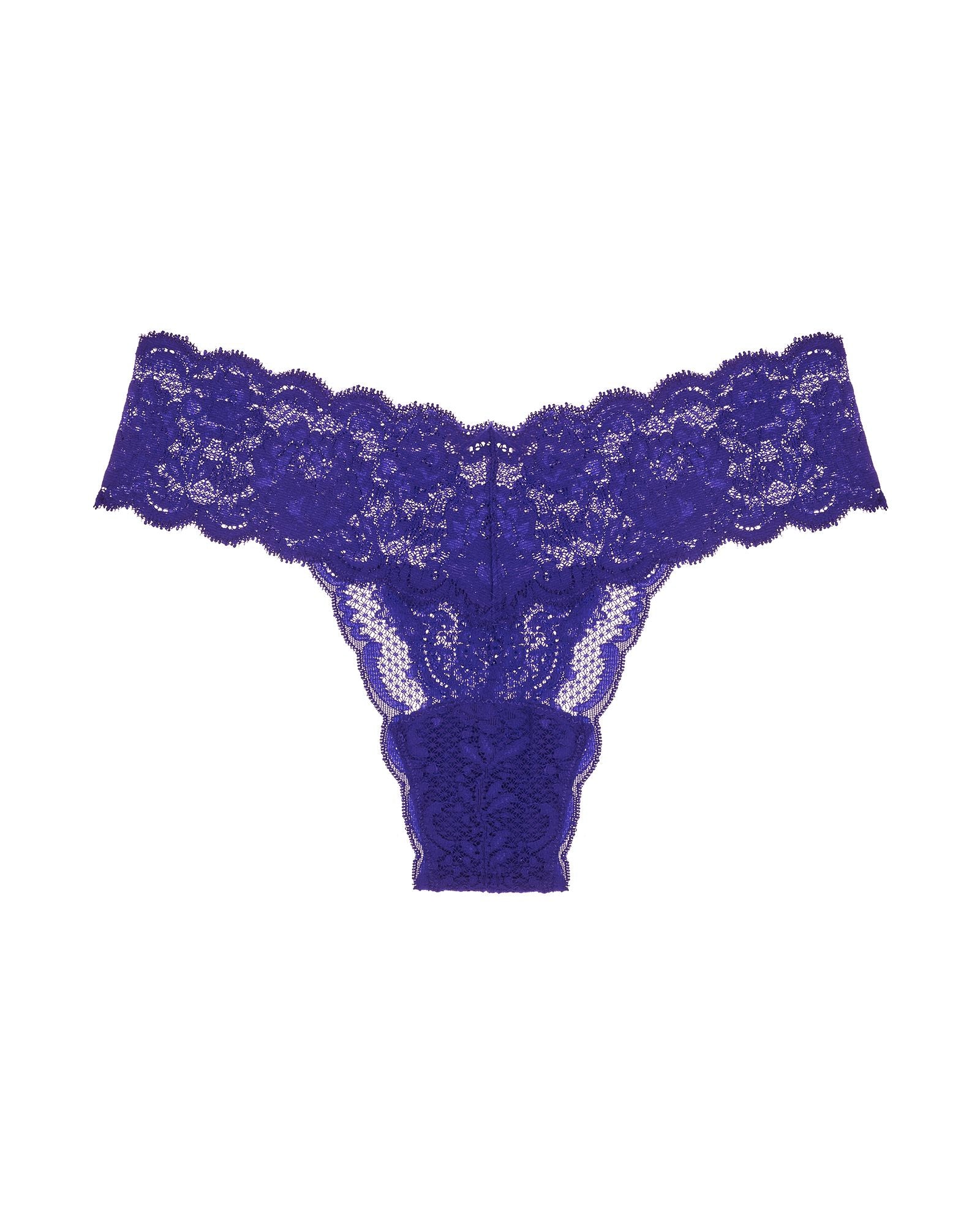 Cosabella Never Say Never Cutie Low Rise Thong in purple