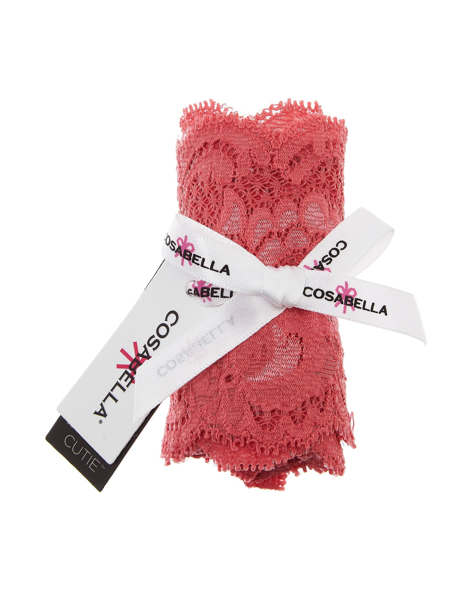 Cosabella Never Say Never Cutie Low Rise Thong in pink