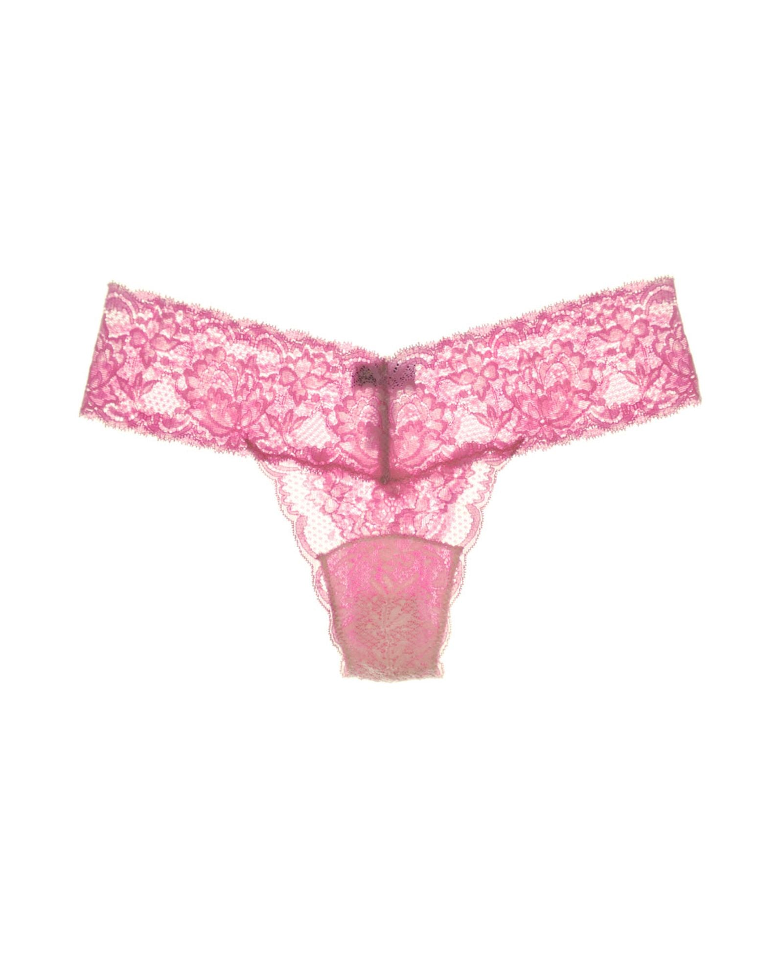 Cosabella Never Say Never Cutie Low Rise Thong in pink