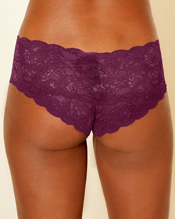 Cosabella Never Say Never Hottie Low Rise Hotpants in purple