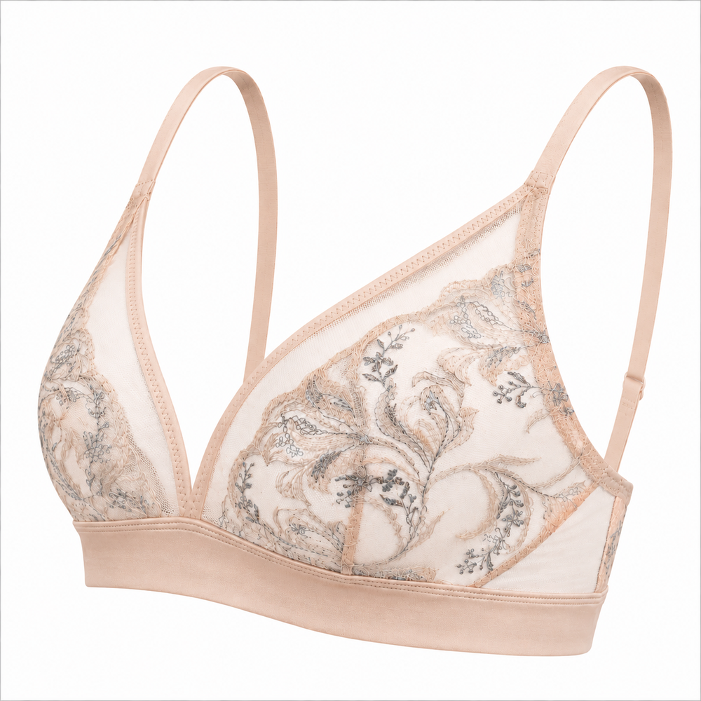Prestige Rêve  Bralette in pink | huit-lingerie