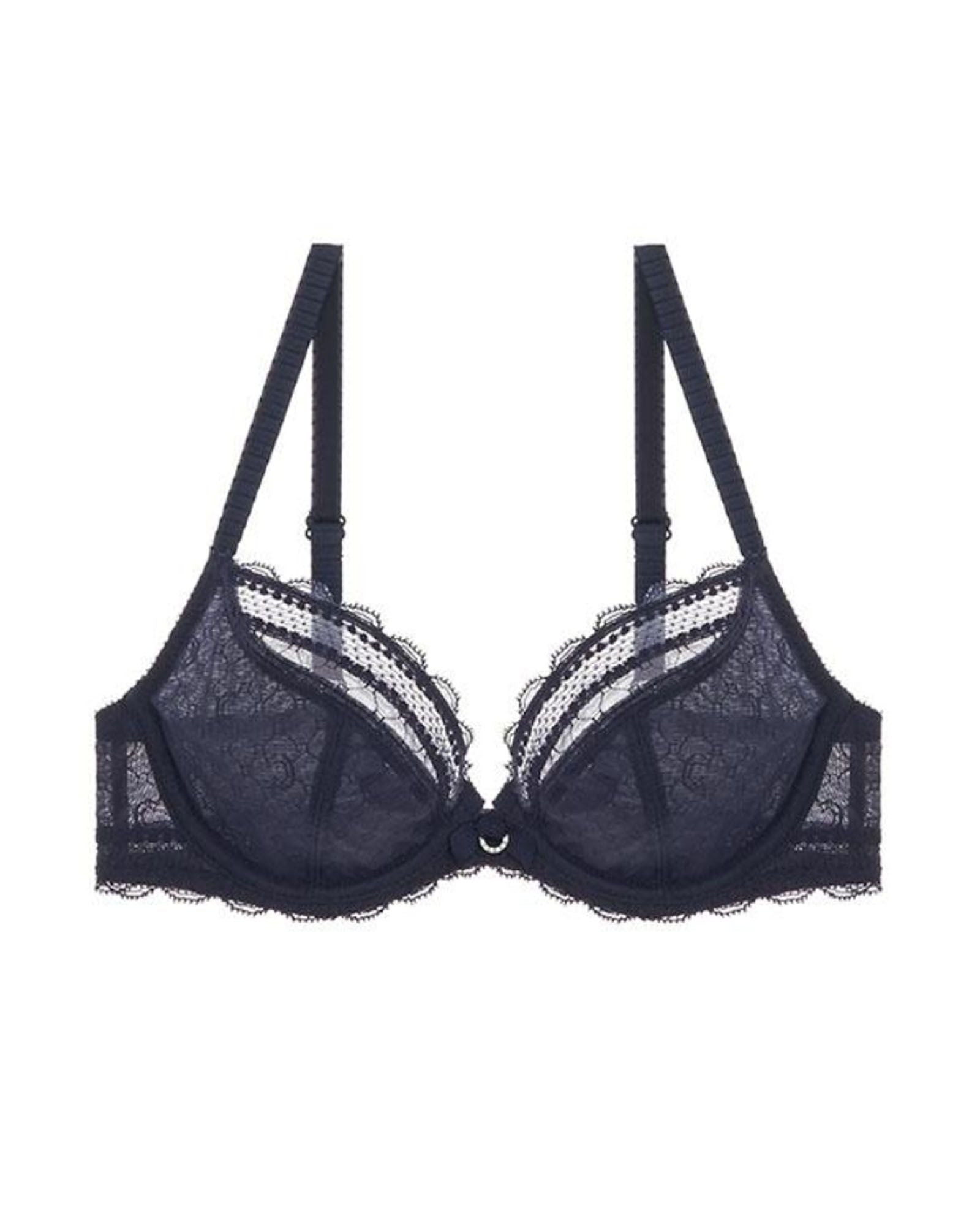 Chantelle C Chic Sexy Plunge Underwire Bra in gray