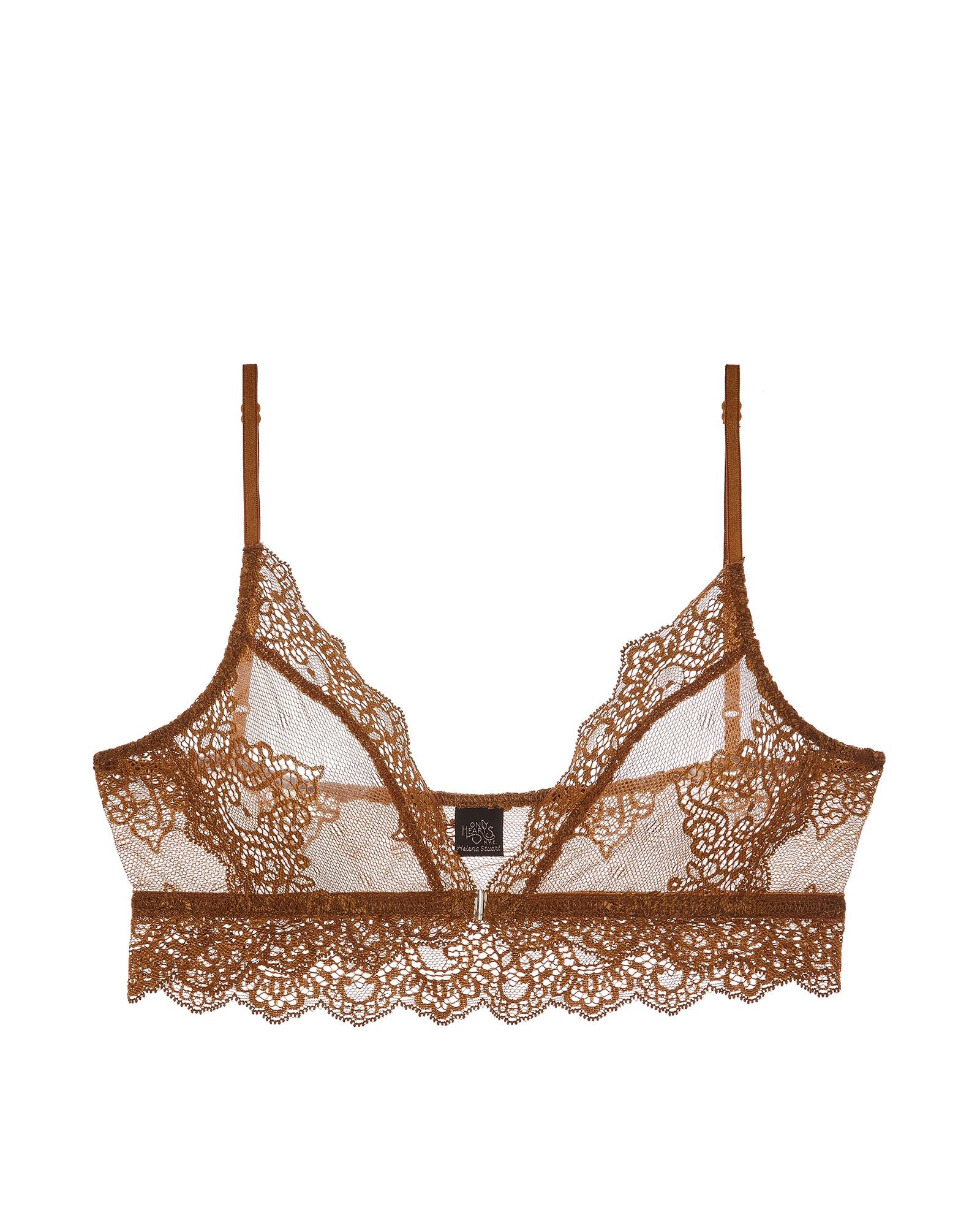 Only Hearts So Fine with Lace Bralette in pink