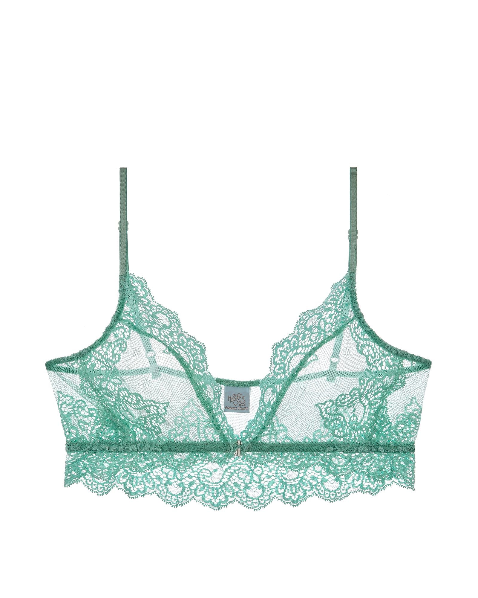 Only Hearts So Fine with Lace Bralette in pink