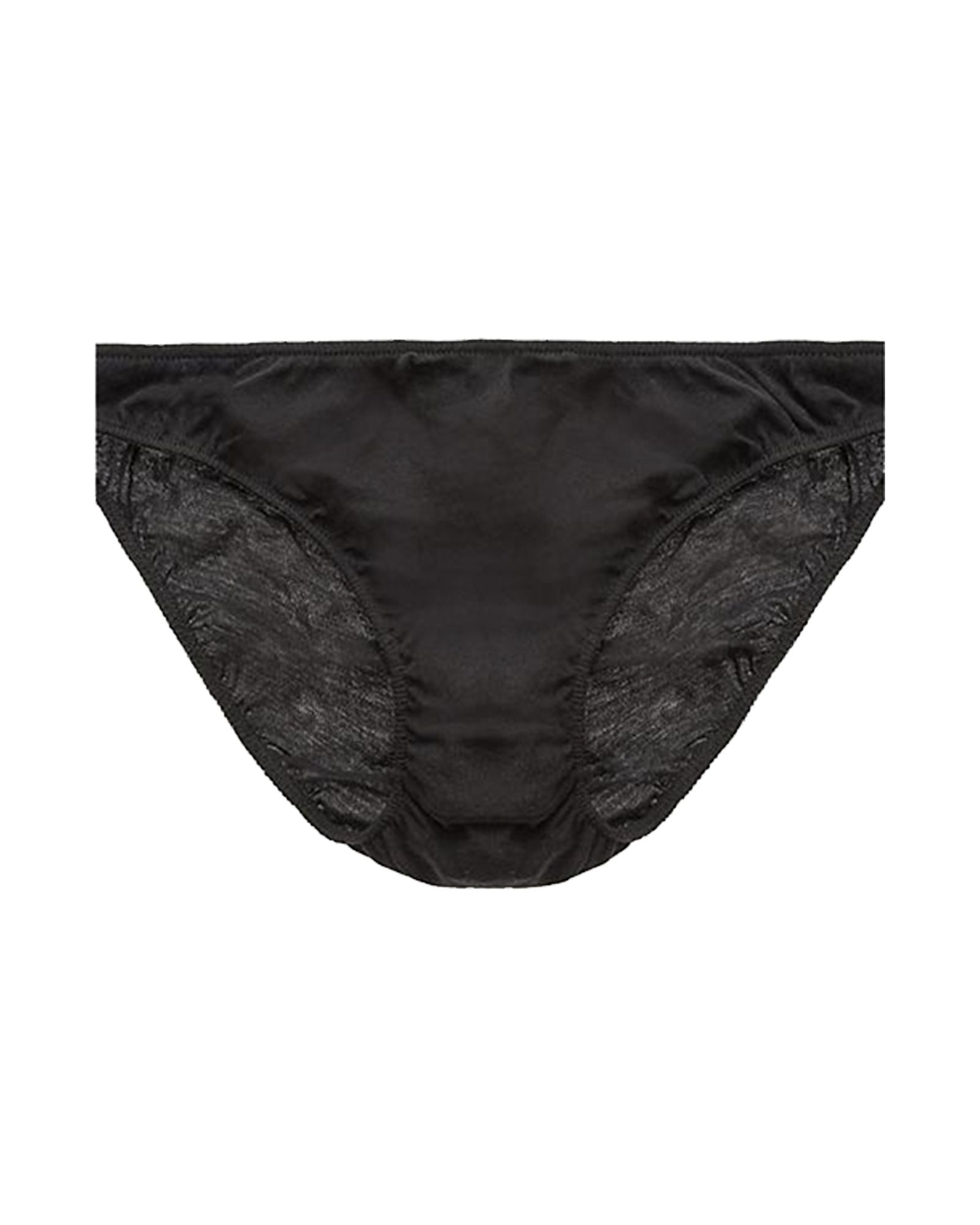 Only Hearts Organic Cotton French Bikini in black