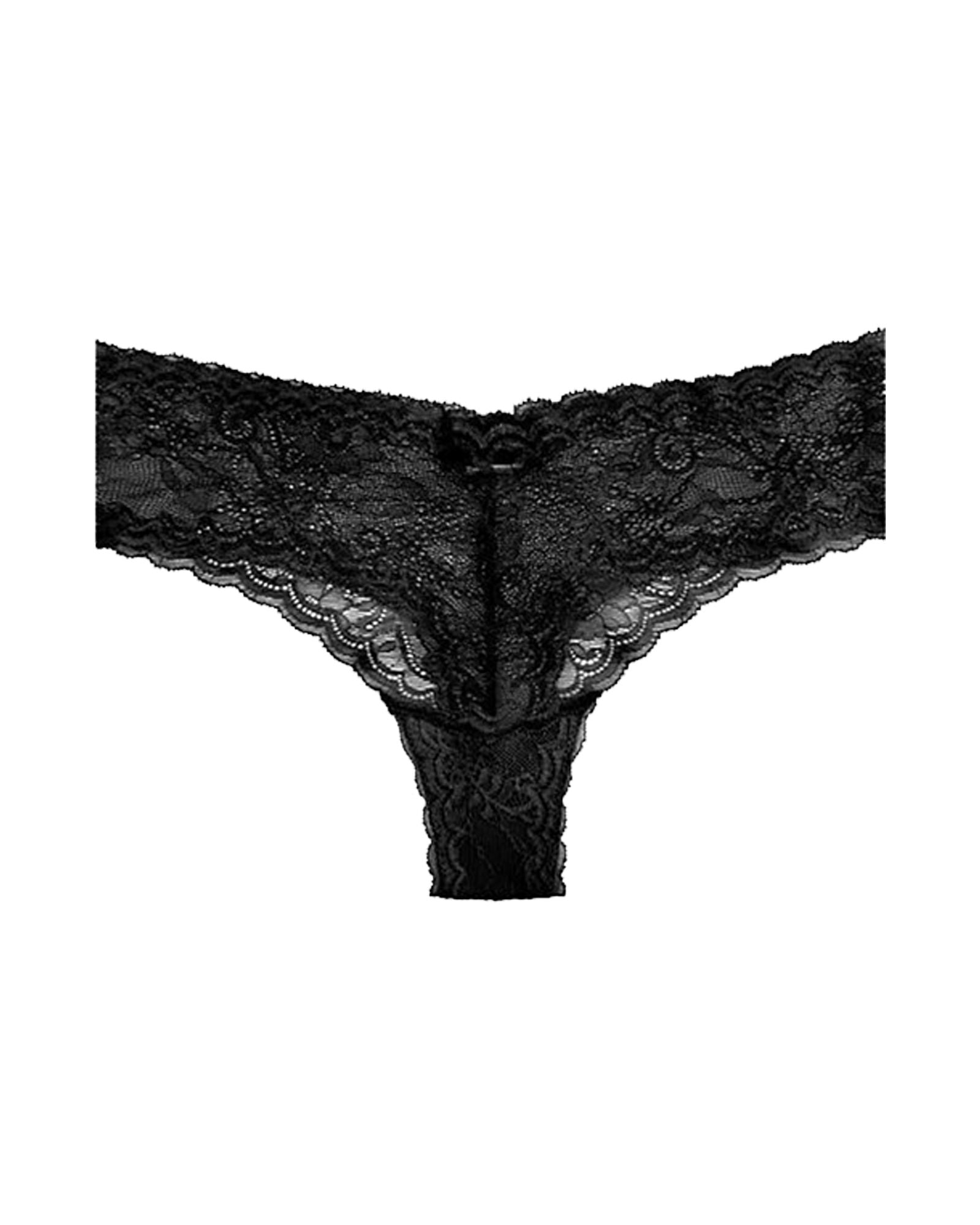 Cosabella Trenta Low-Rise Thong in black
