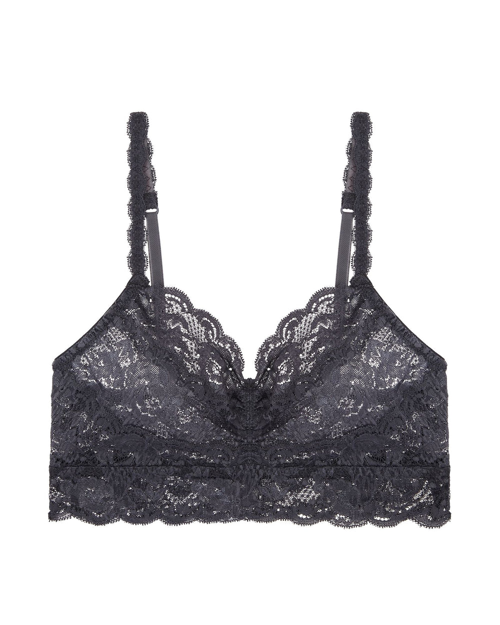 Cosabella Never Say Never Sweetie Bralette in gray