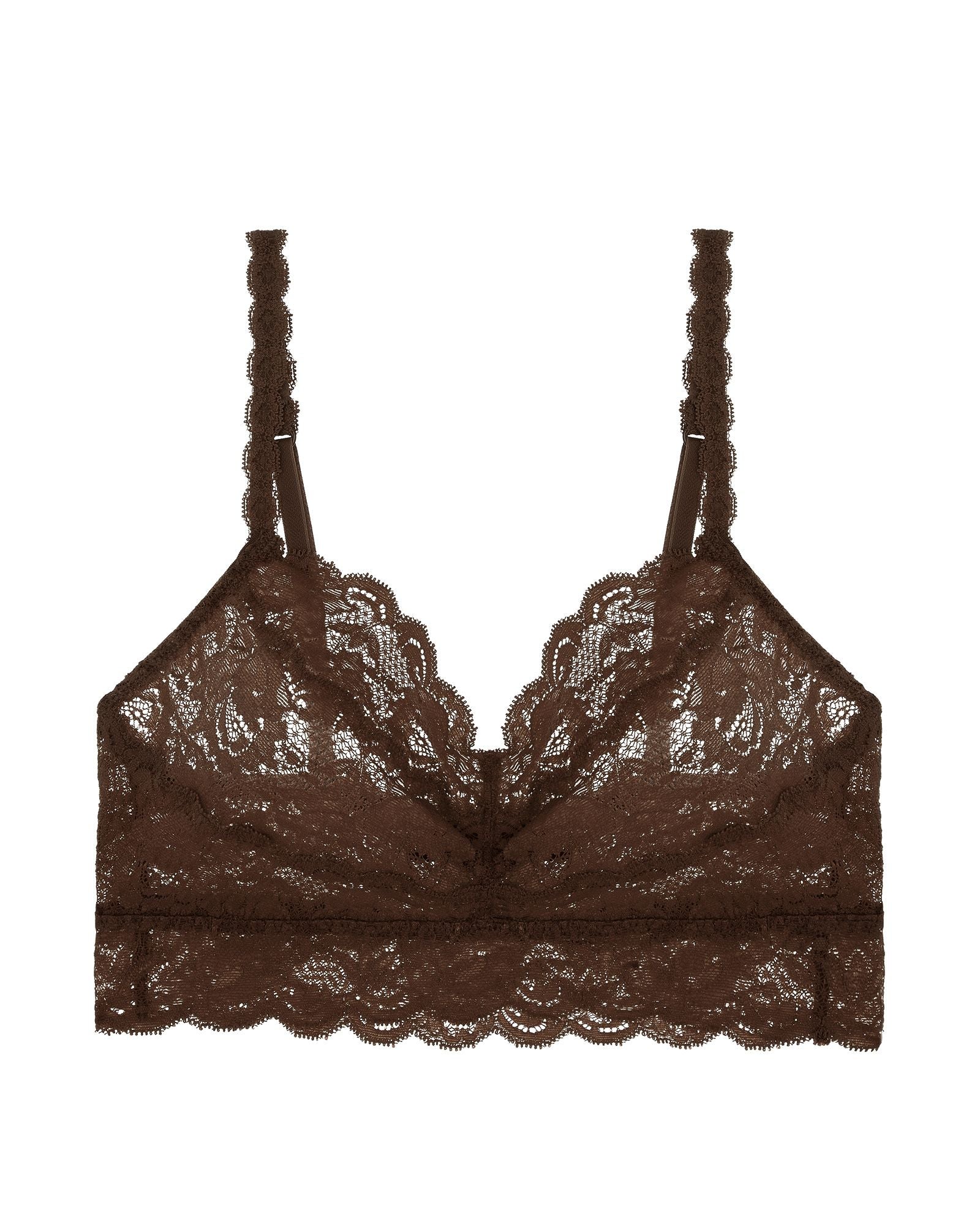 Cosabella Never Say Never Sweetie Bralette in brown
