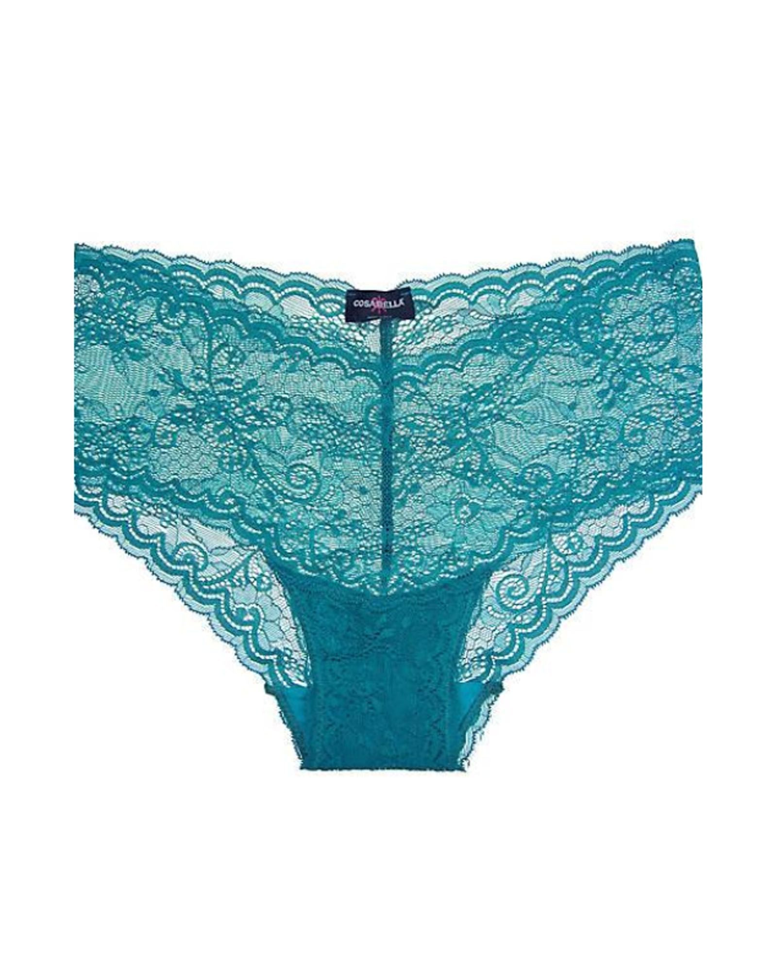 Cosabella Trenta Low-Rise Hot Pant in green