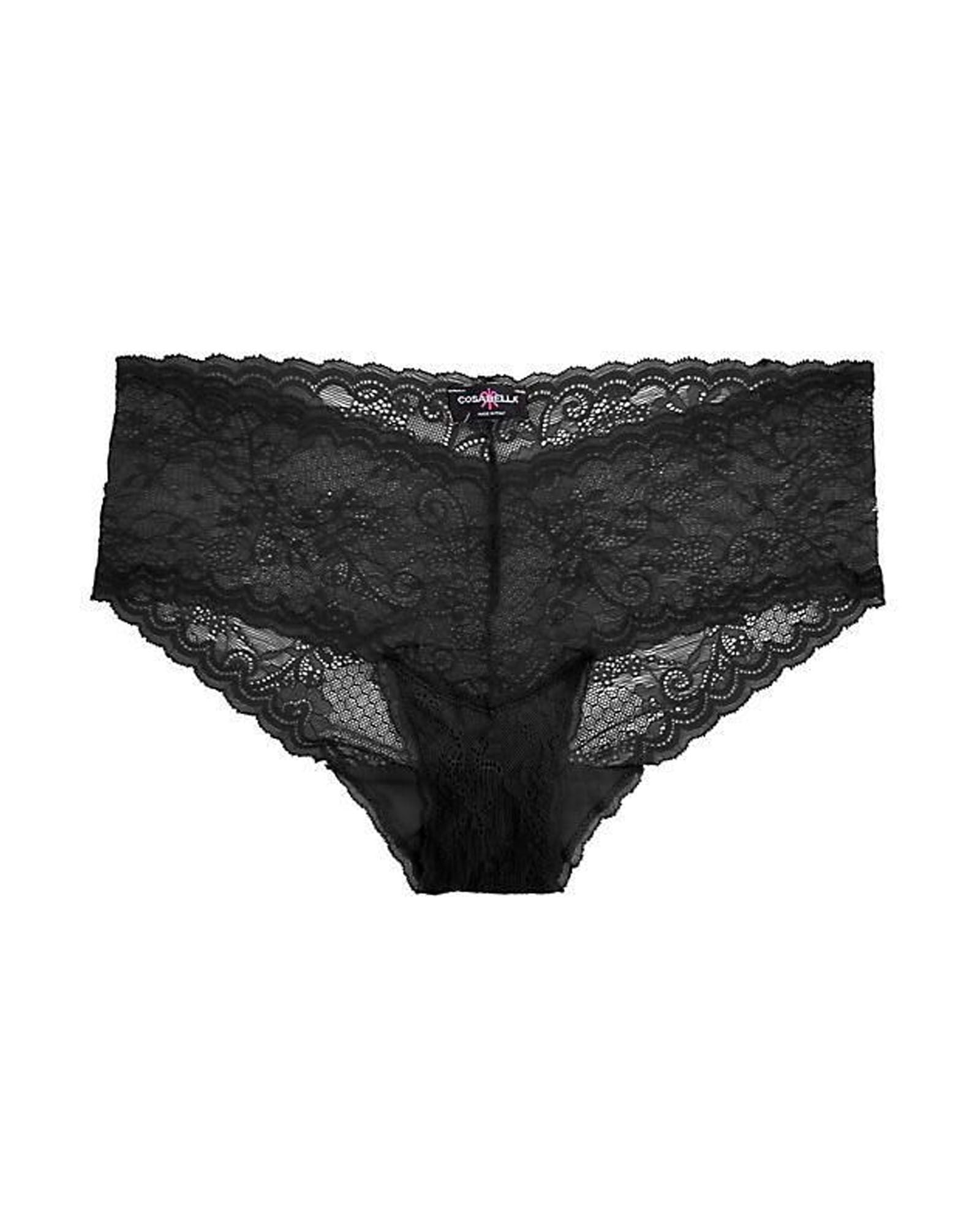 Cosabella Trenta Low-Rise Hot Pant in black