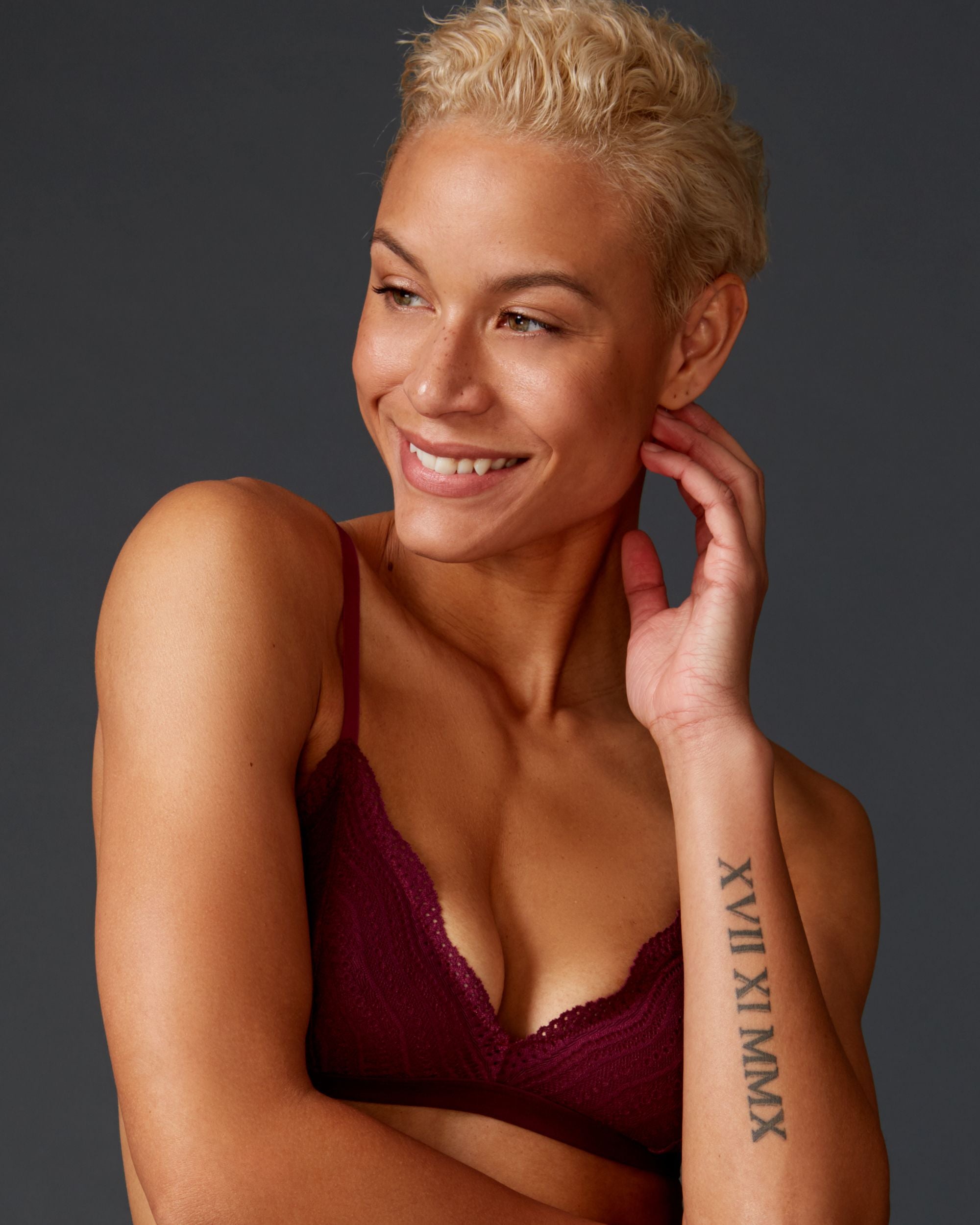 Cosabella Dolce Soft Bra in red