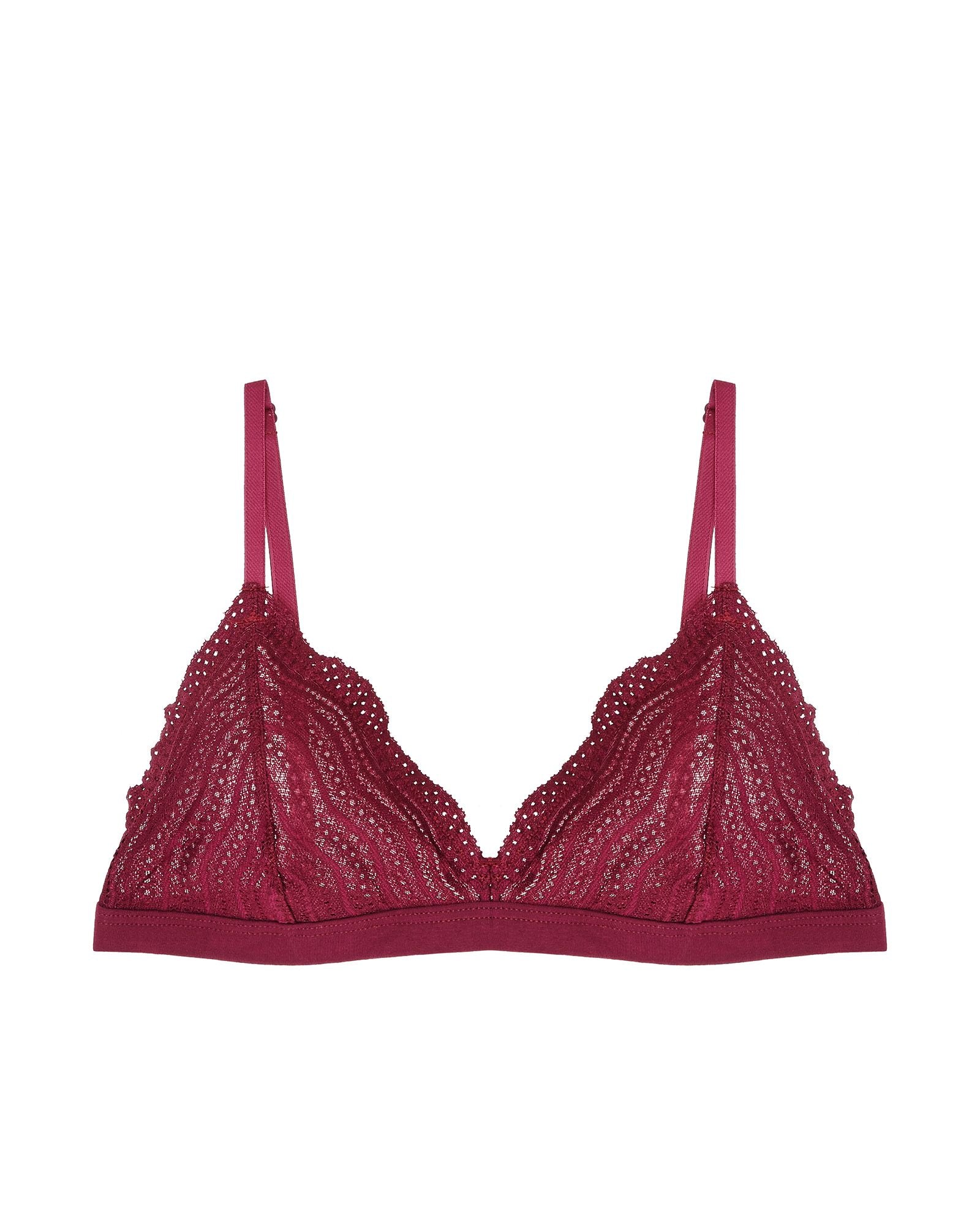 Cosabella Dolce Soft Bra in red