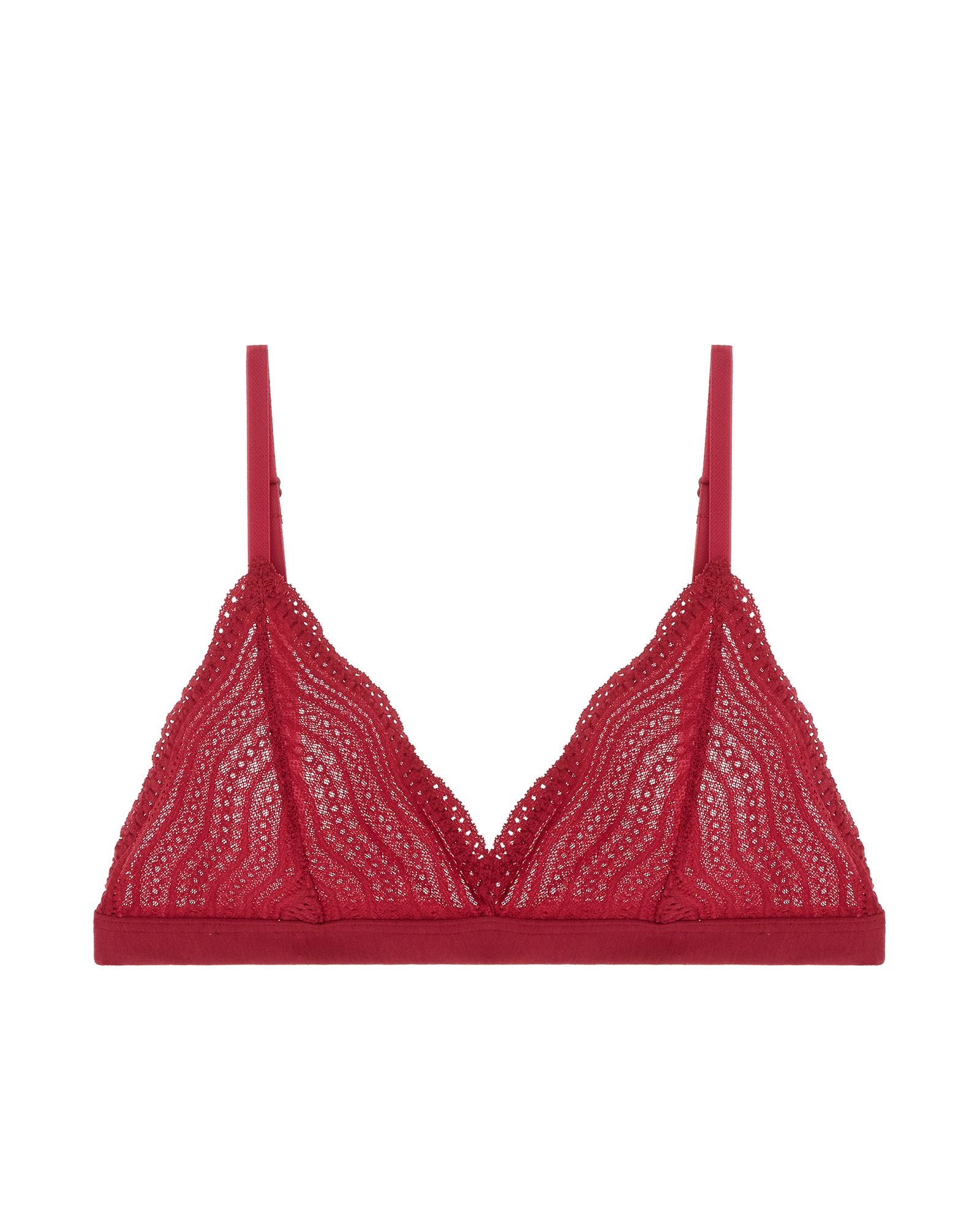 Cosabella Dolce Soft Bra in red