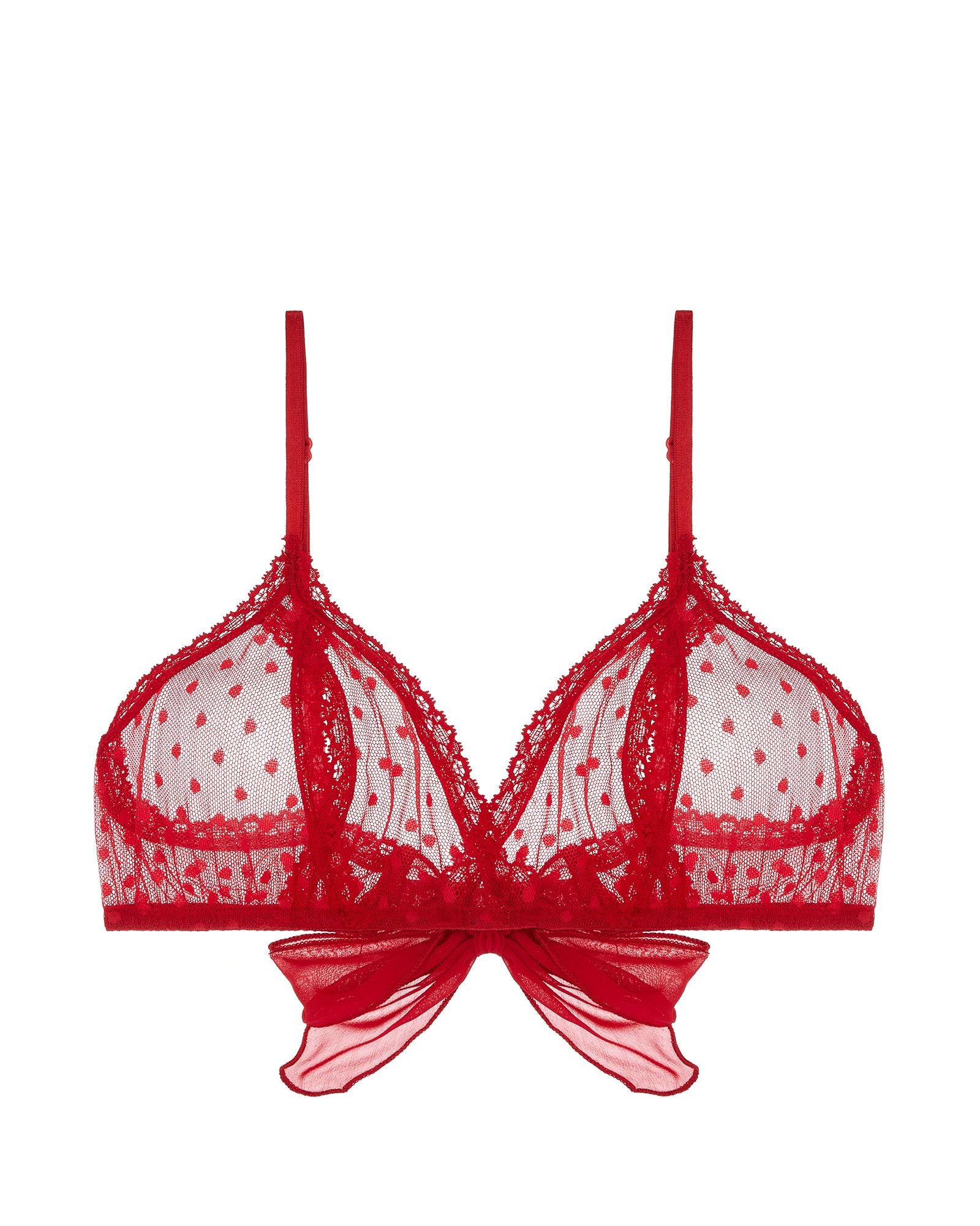 Only Hearts Coucou Bralette in red