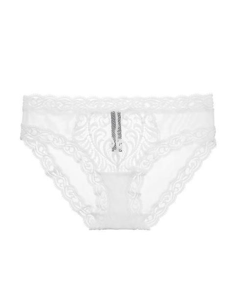 Natori Feathers Hipster in white