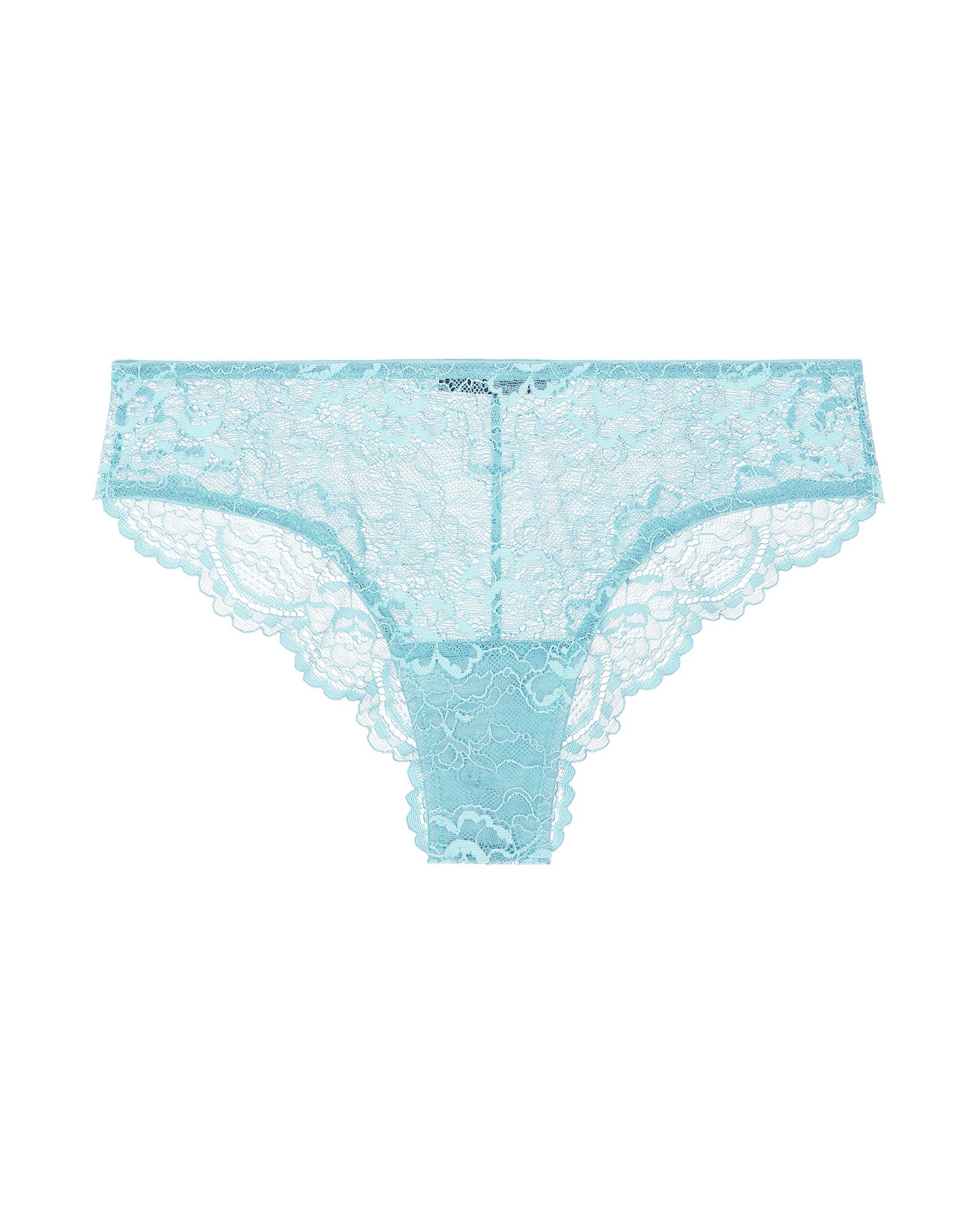 Samantha Chang All Lace Brief in blue