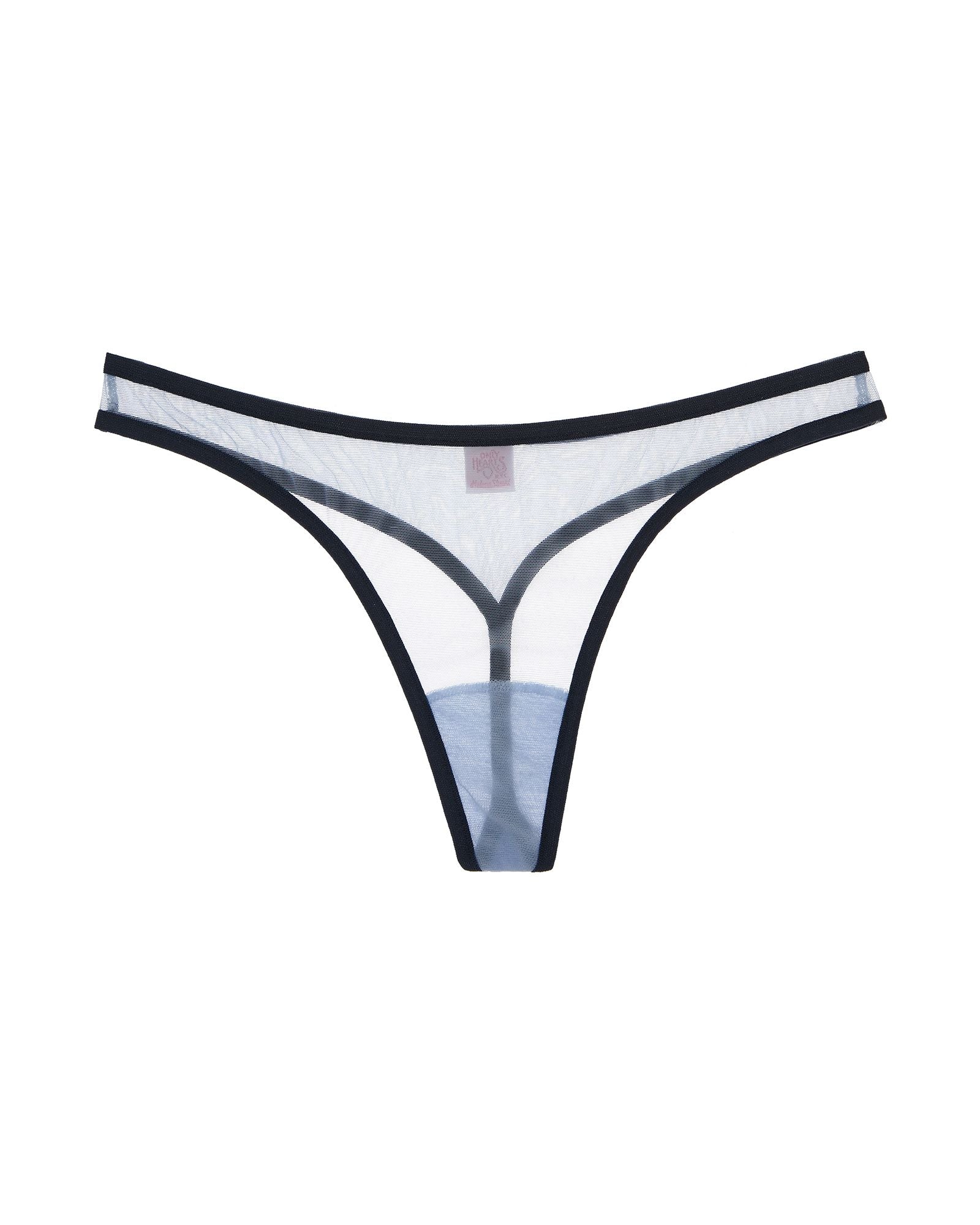 Only Hearts Whisper Thong in blue