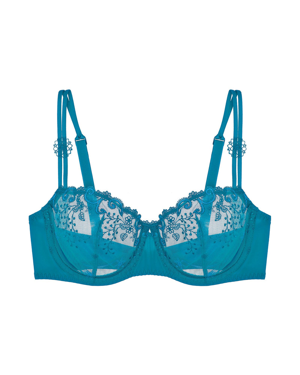 Simone Perele Delice Demi Cup Bra in green