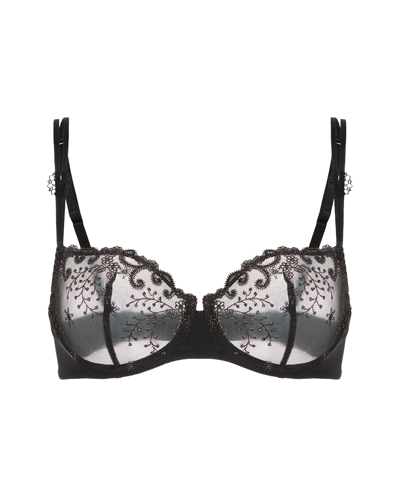 Simone Perele Delice Demi Cup Bra in black
