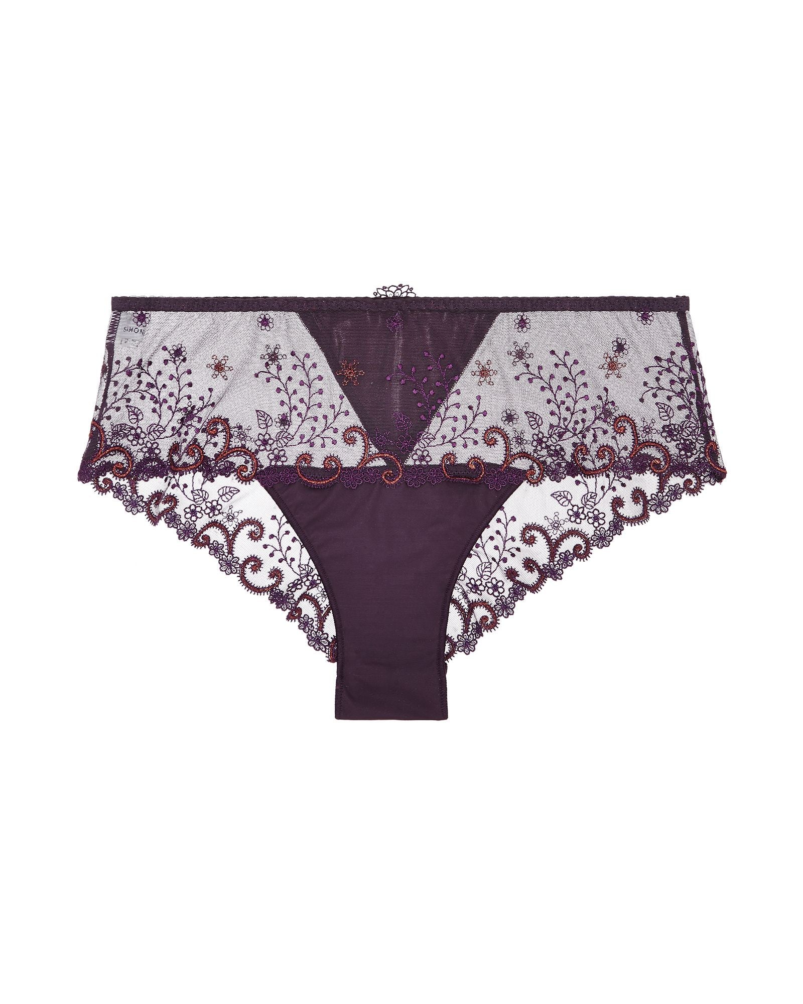 Simone Perele Delice Boyshort in purple