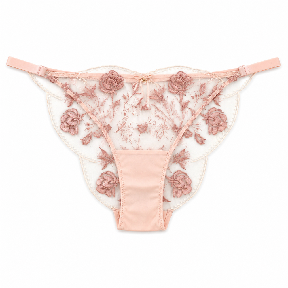 Boheme Bikini in pink | huit-lingerie