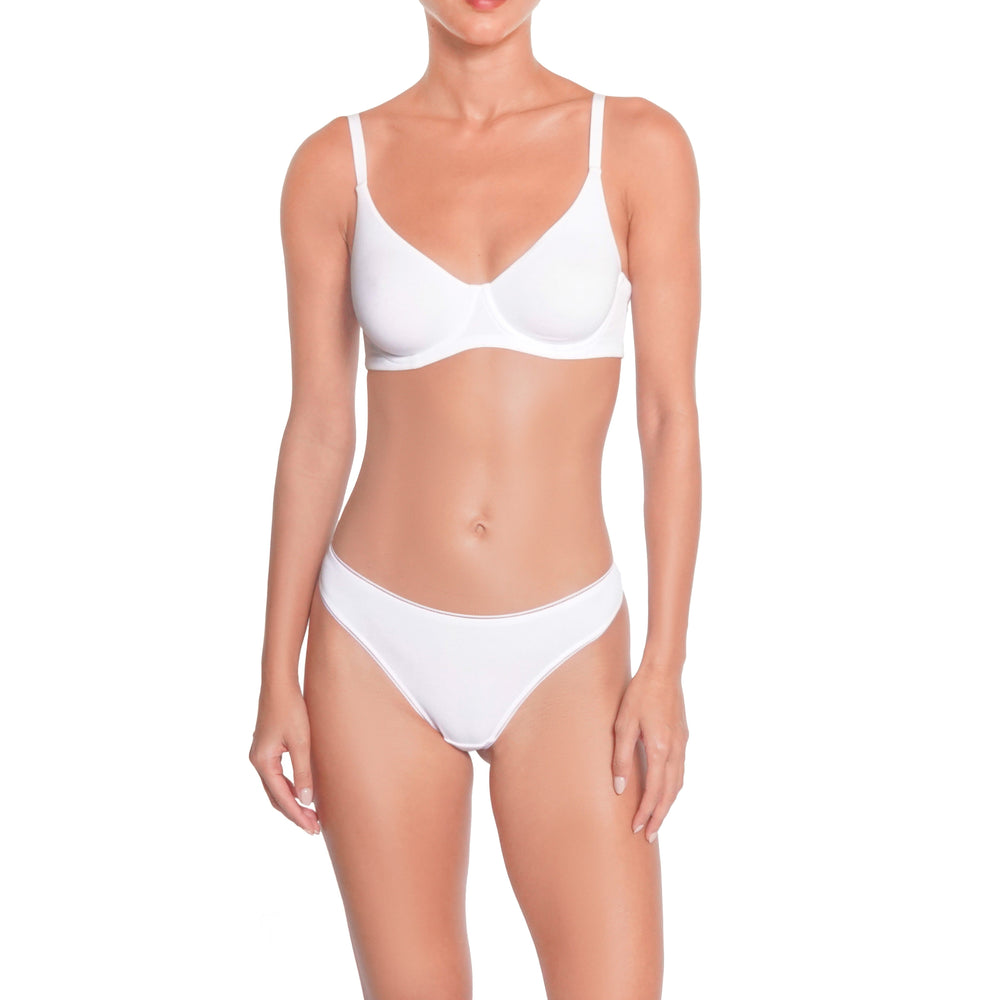 🌿BIO-J20 Organic Cotton Bikini in black | huit-lingerie