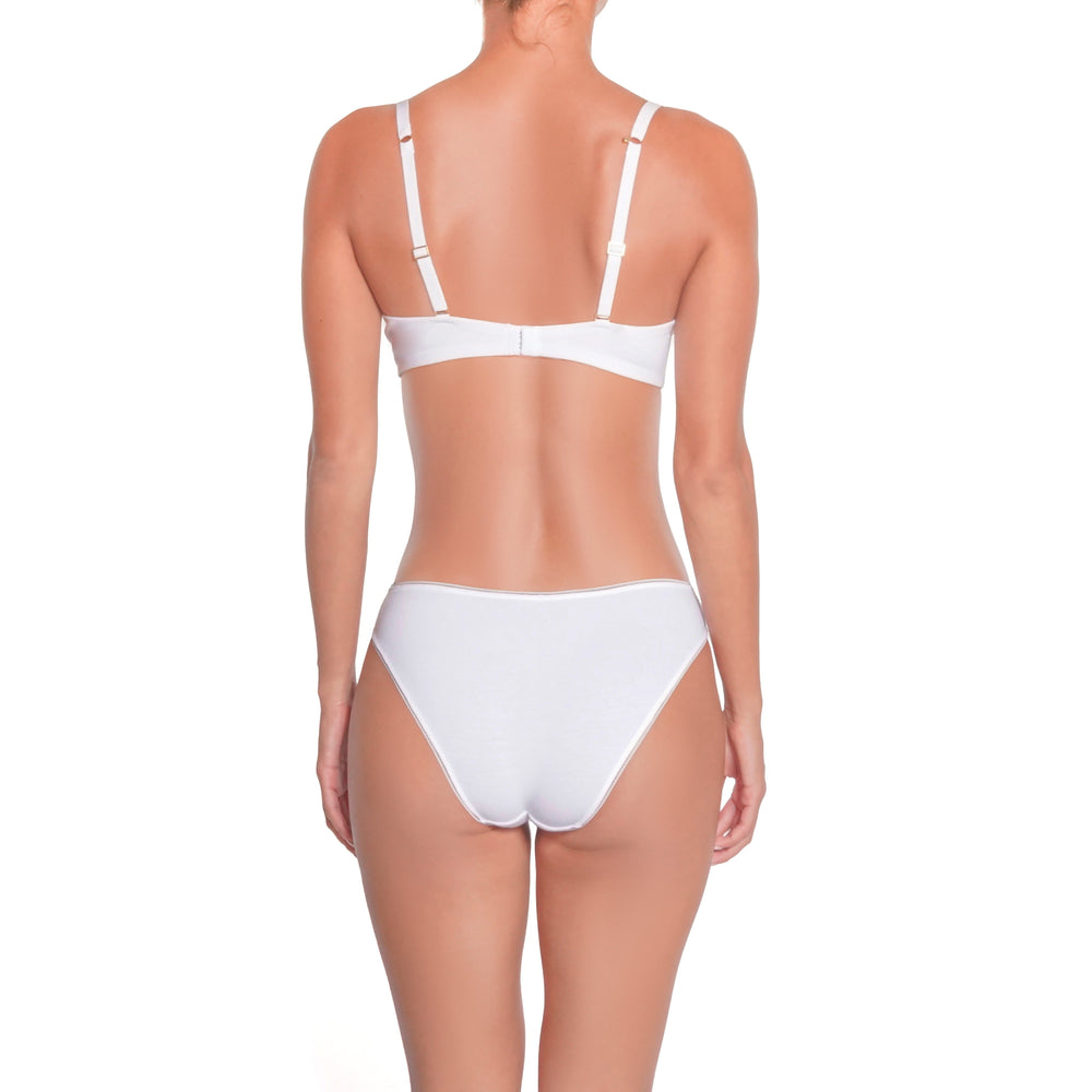 🌿BIO-J20 Organic Cotton Bikini in black | huit-lingerie