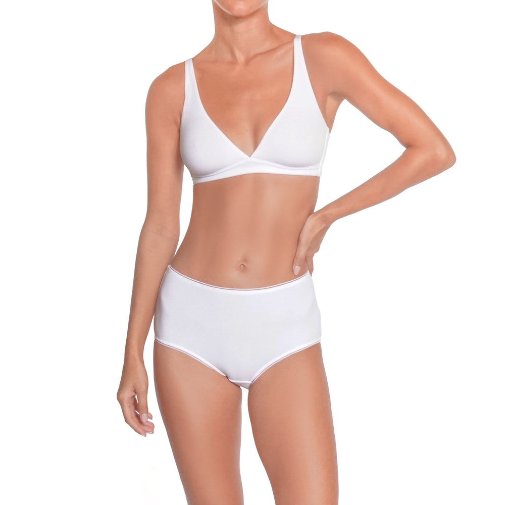 🌿BIO-J41 Organic Cotton Brief in black | huit-lingerie