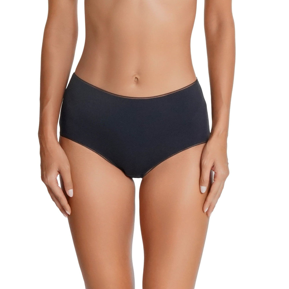 🌿BIO-J41 Organic Cotton Brief in black | huit-lingerie