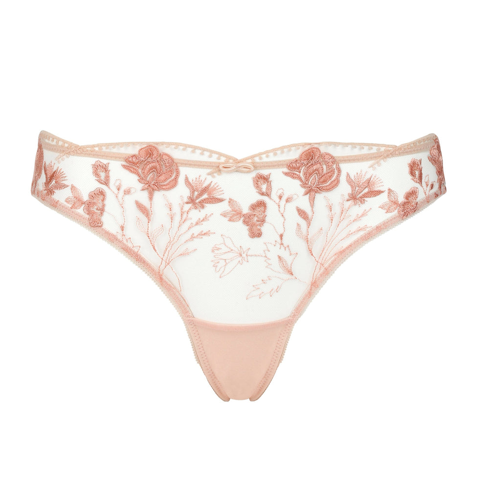 Boheme Tanga in pink | huit-lingerie