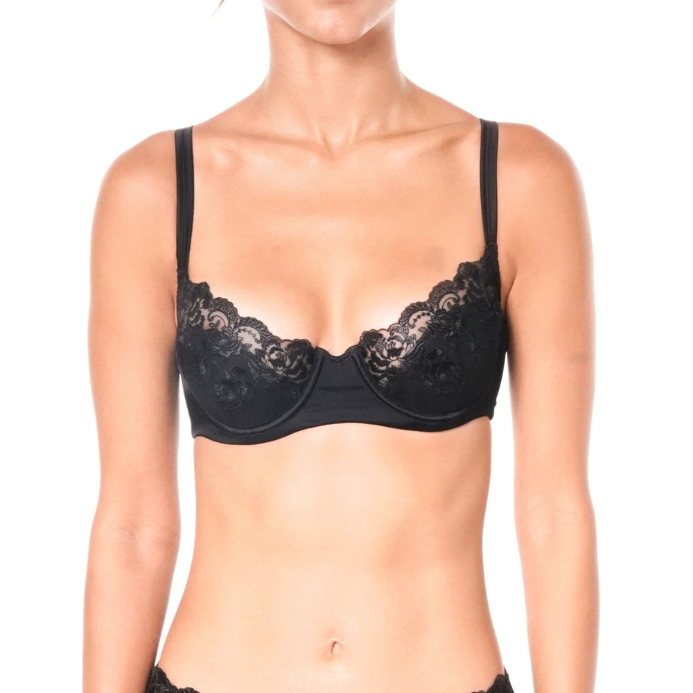 Claire de Lune Padded Underwire in black | huit-lingerie